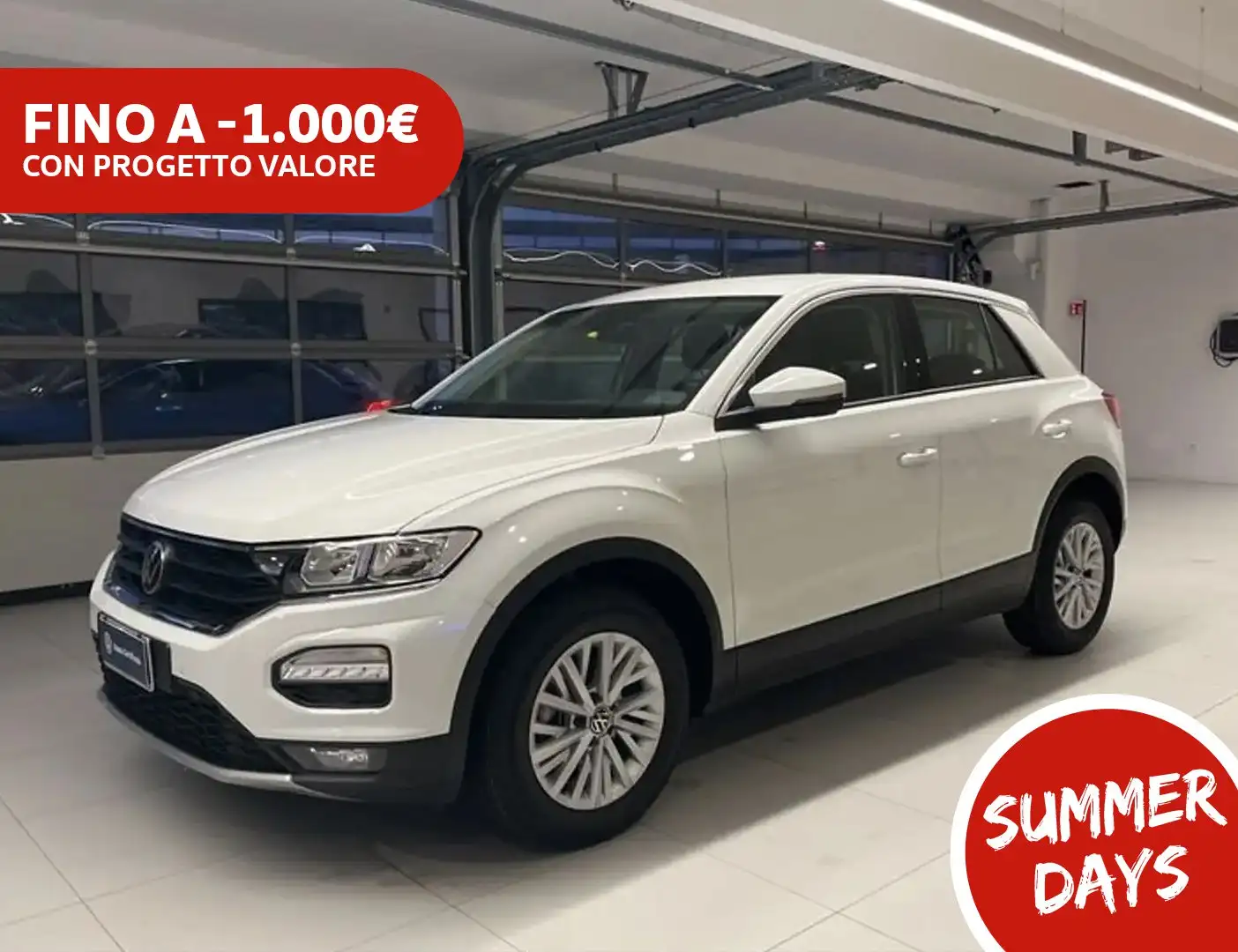 Volkswagen T-Roc 1.0 TSI BUSINESS 110CV Bianco - 1