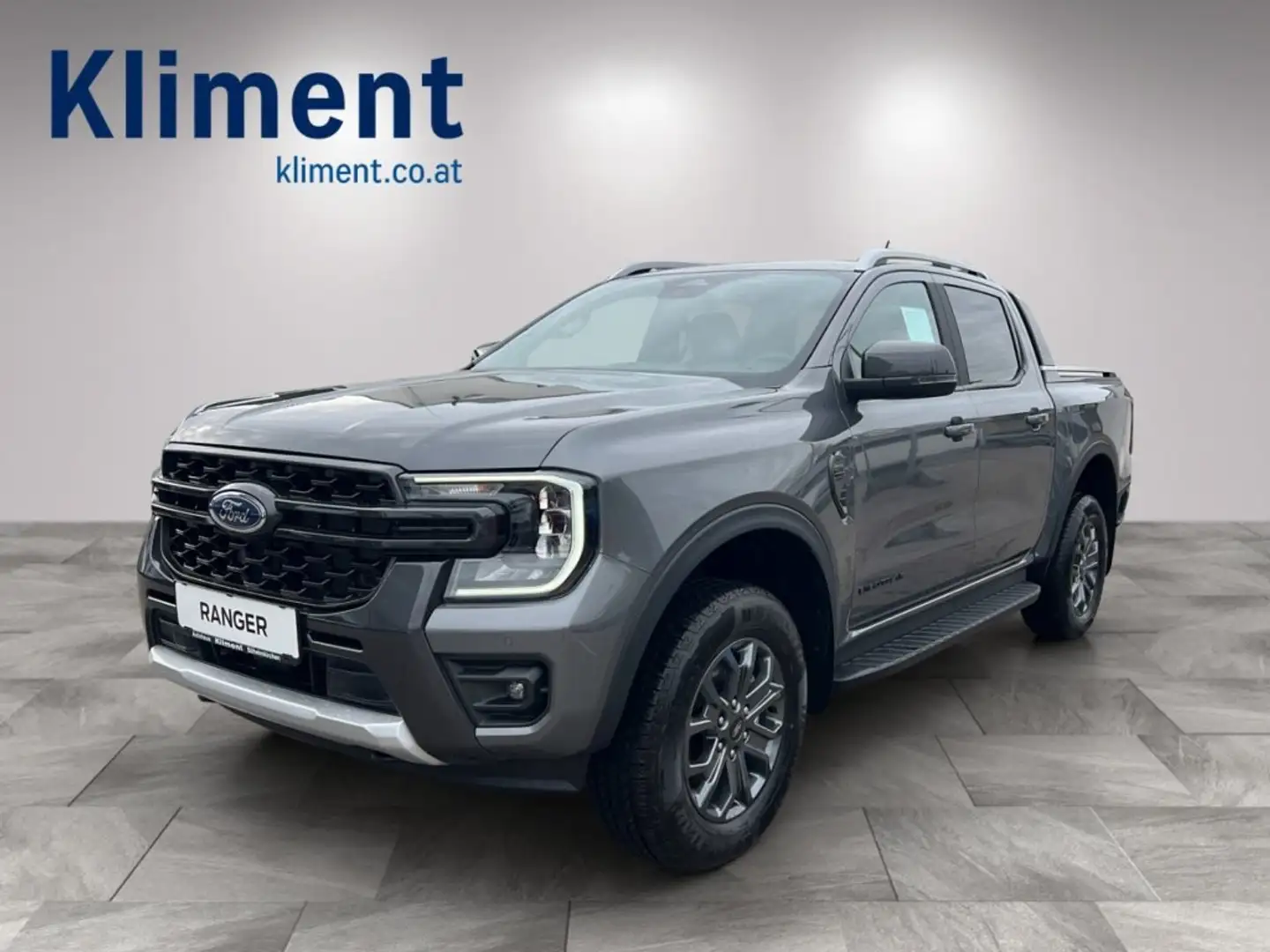 Ford Ranger Doppelkabine Wildtrak e-4WD 2,0 EcoBlue Aut Grau - 1