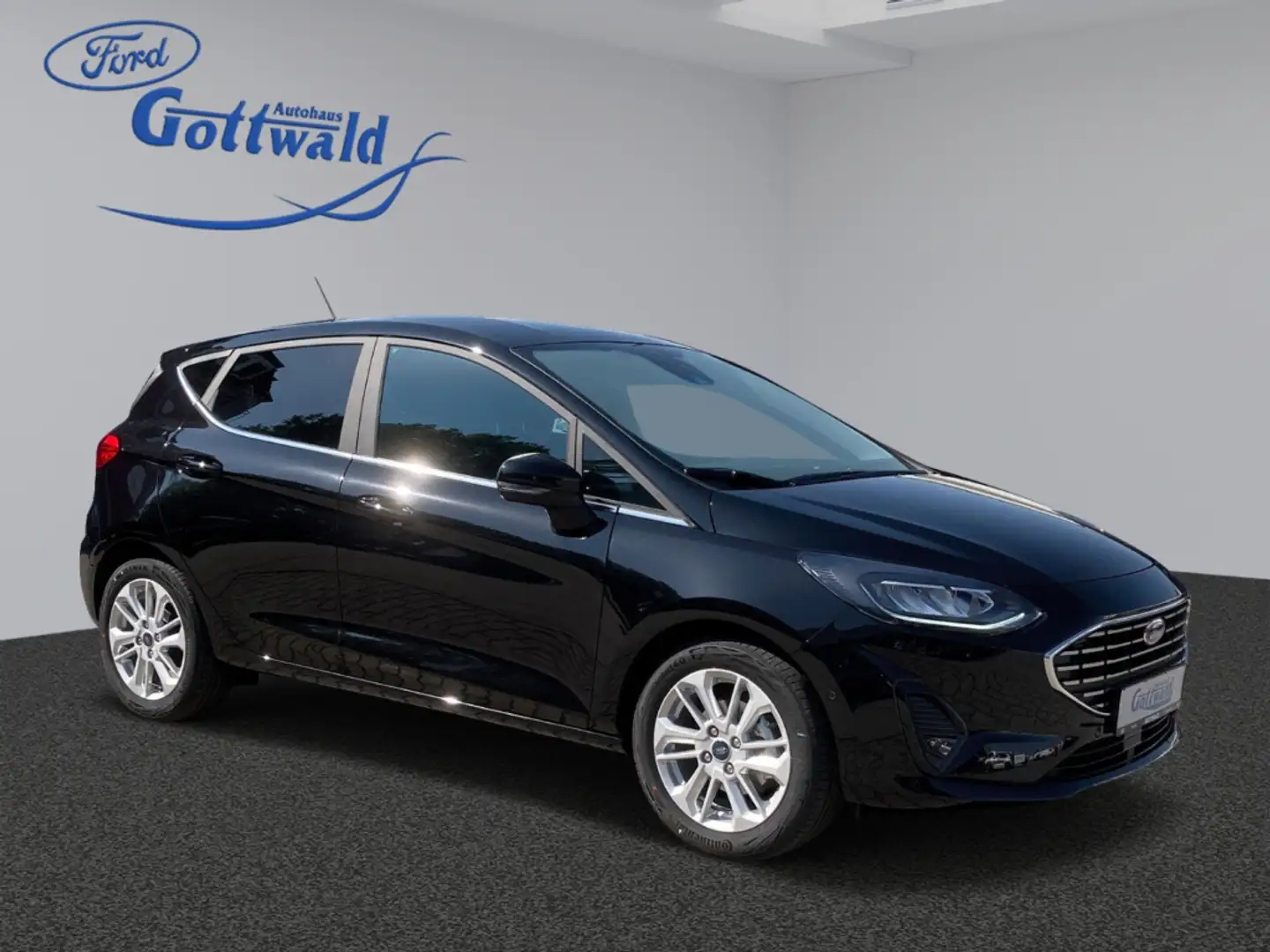 Ford Fiesta Titanium Winterpaket LED Rückfahrkamera Schwarz - 1