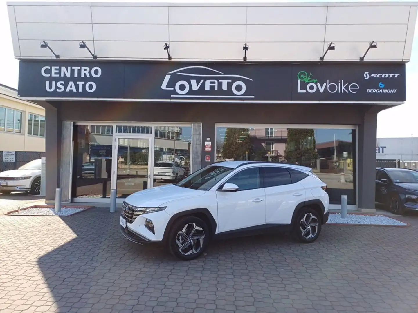 Hyundai TUCSON NEW 1.6HEV AT 230 EXELLENCE 21 Blanc - 1