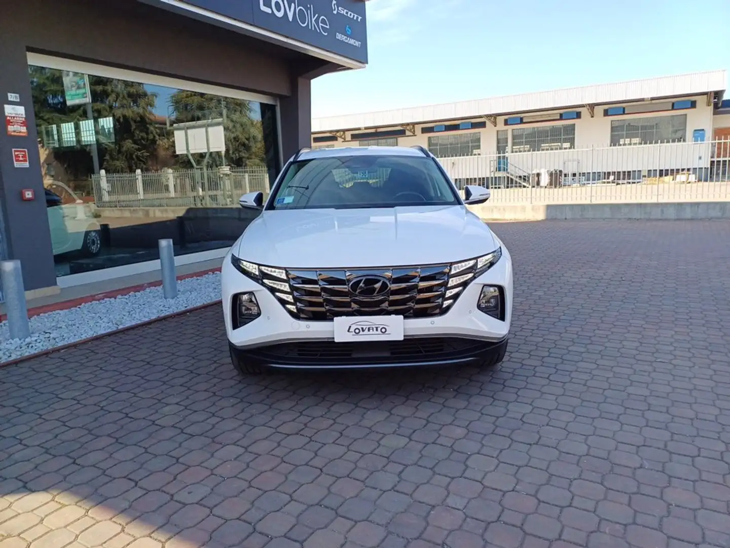 Hyundai TUCSON NEW 1.6HEV AT 230 EXELLENCE 21 Blanc - 2