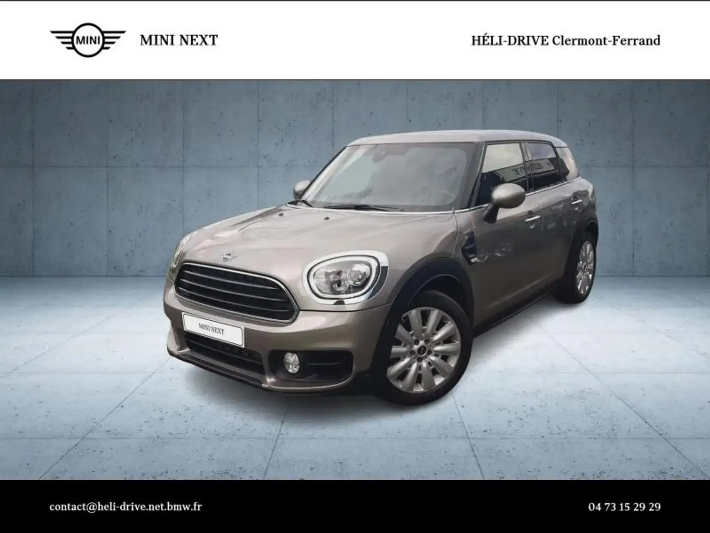 MINI Countryman C Cooper 136ch Oakwood BVA7 Euro6d-T Plateado - 1
