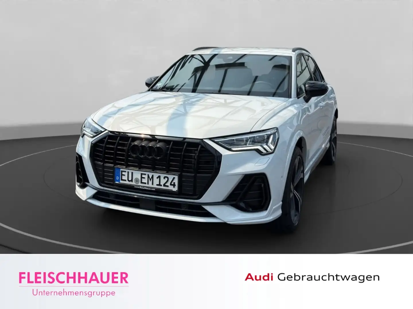 Audi Q3 35 TFSI S line, AHK,ACC,Matrix,Navi,20Zoll Weiß - 1