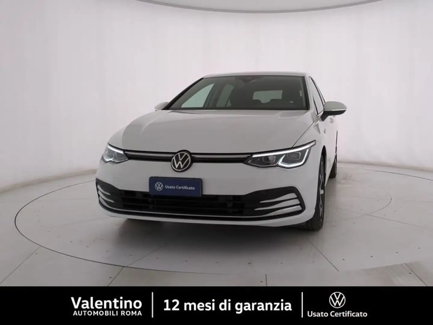 Volkswagen Golf 1.5 TGI DSG Style Blanc - 1