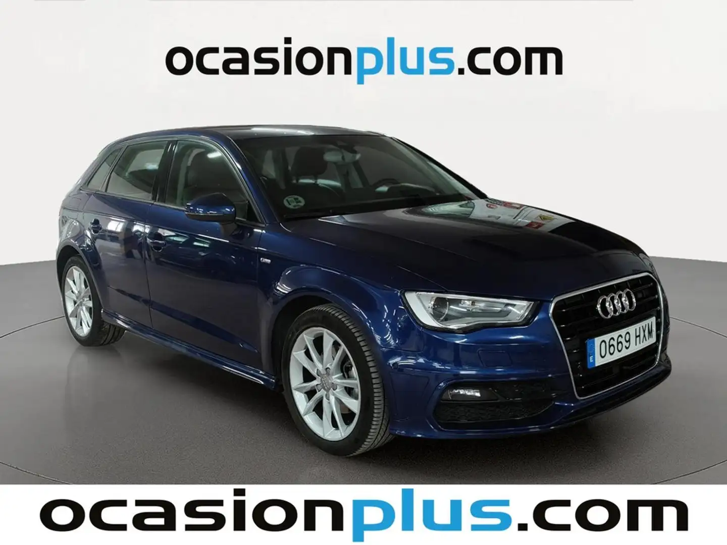 Audi A3 Sportback 2.0TDI Attracted S-Tronic 150 Azul - 2