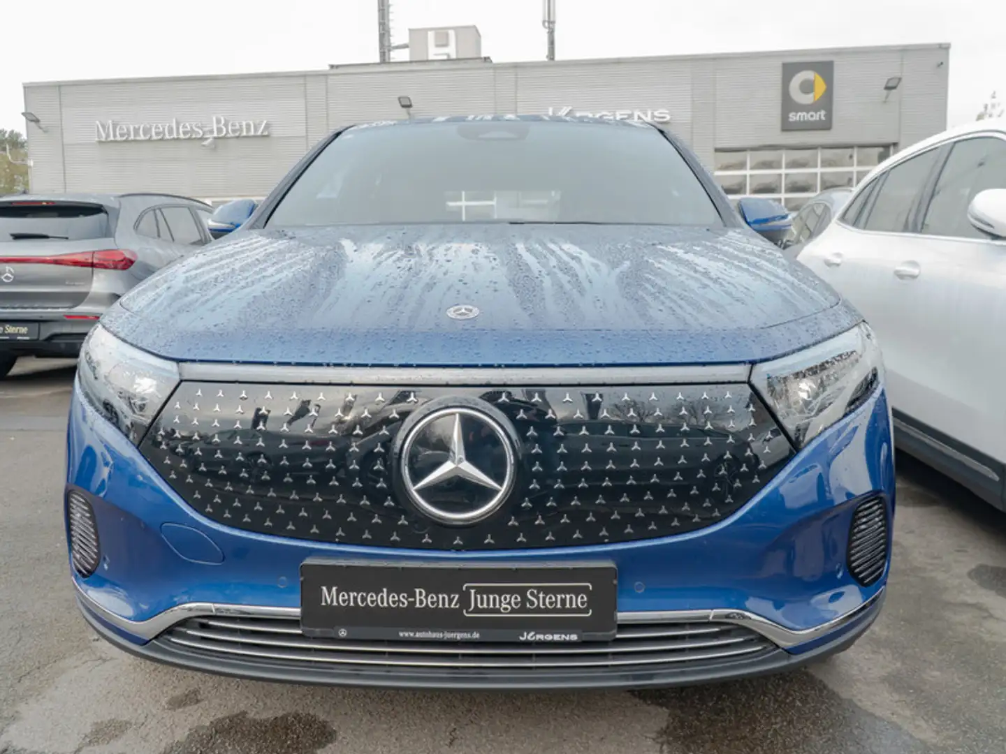 Mercedes-Benz EQA 350 4M ElectricArt/LED/Cam/Totw/Keyl/Winter Modrá - 2