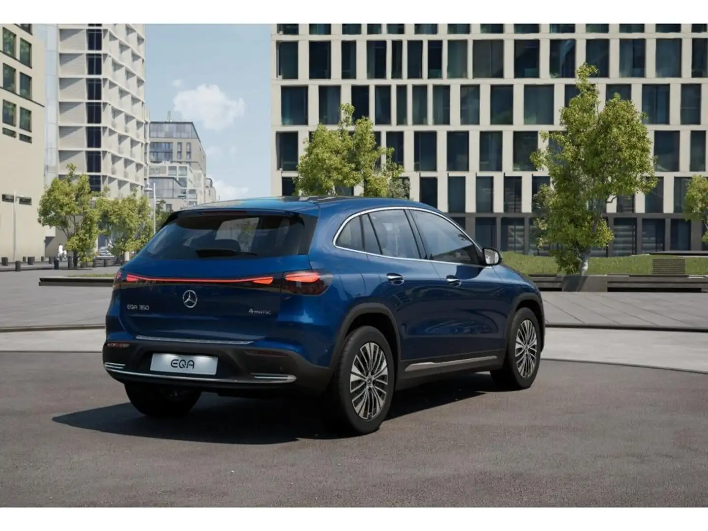 Mercedes-Benz EQA 350 4M ElectricArt/LED/Cam/Totw/Keyl/Winter Bleu - 2