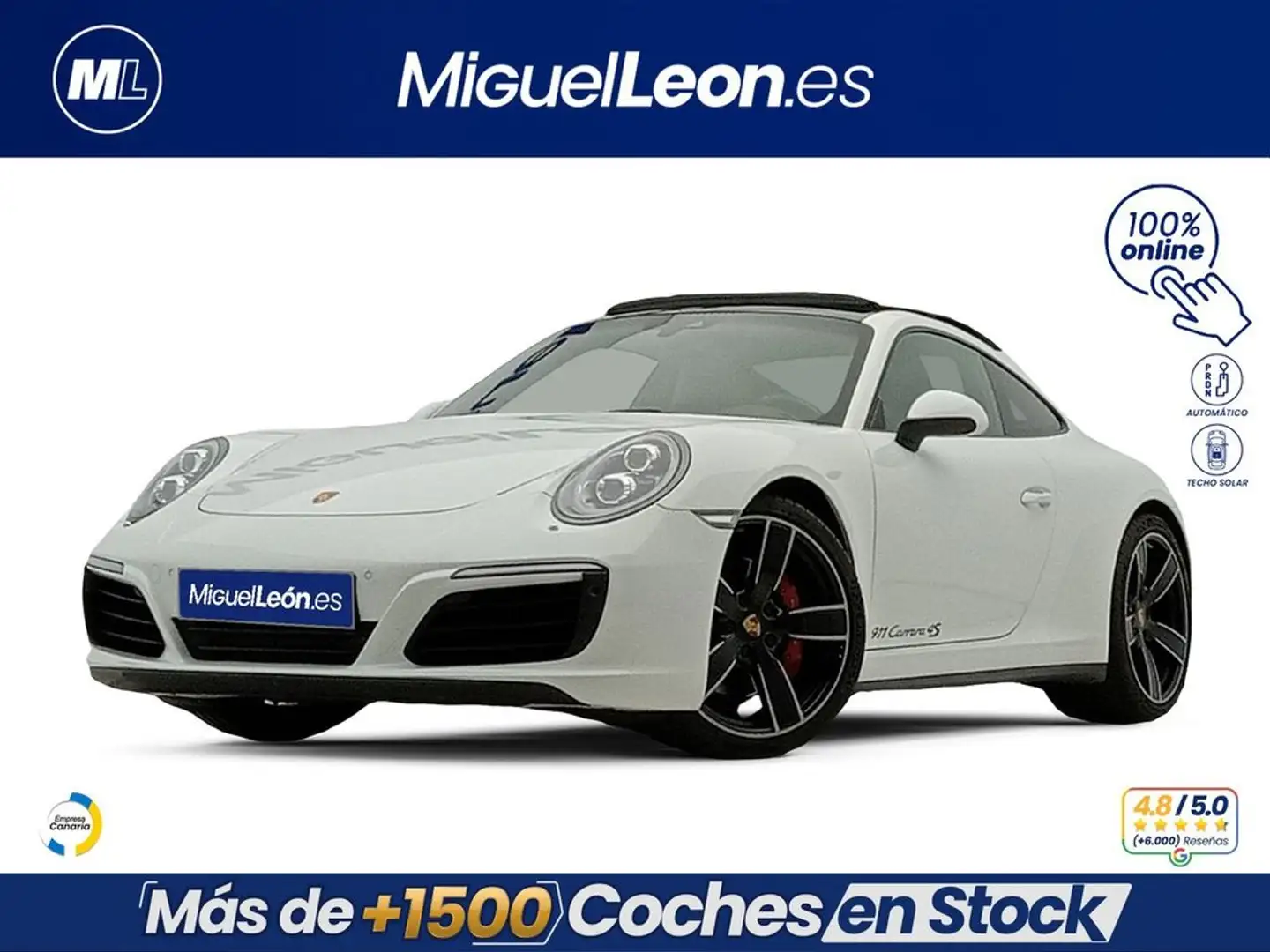 Porsche 911 Carrera 4S Blanco - 1