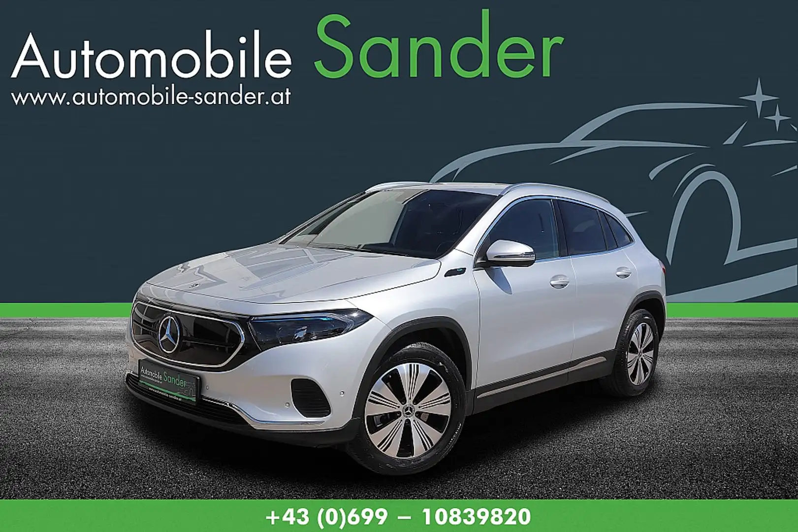 Mercedes-Benz EQA 250 Aut. PROGRESSIVE LINE*1.BES/LED/NAVI* Zilver - 1