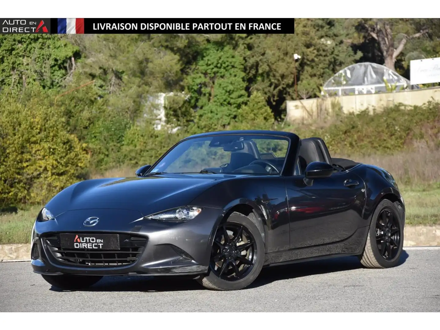 Mazda MX-5 1.5 Skyactiv-G - 132 - ND ROADSTER TOIT SOUPLE Dynamique PHASE 1 Grau - 1