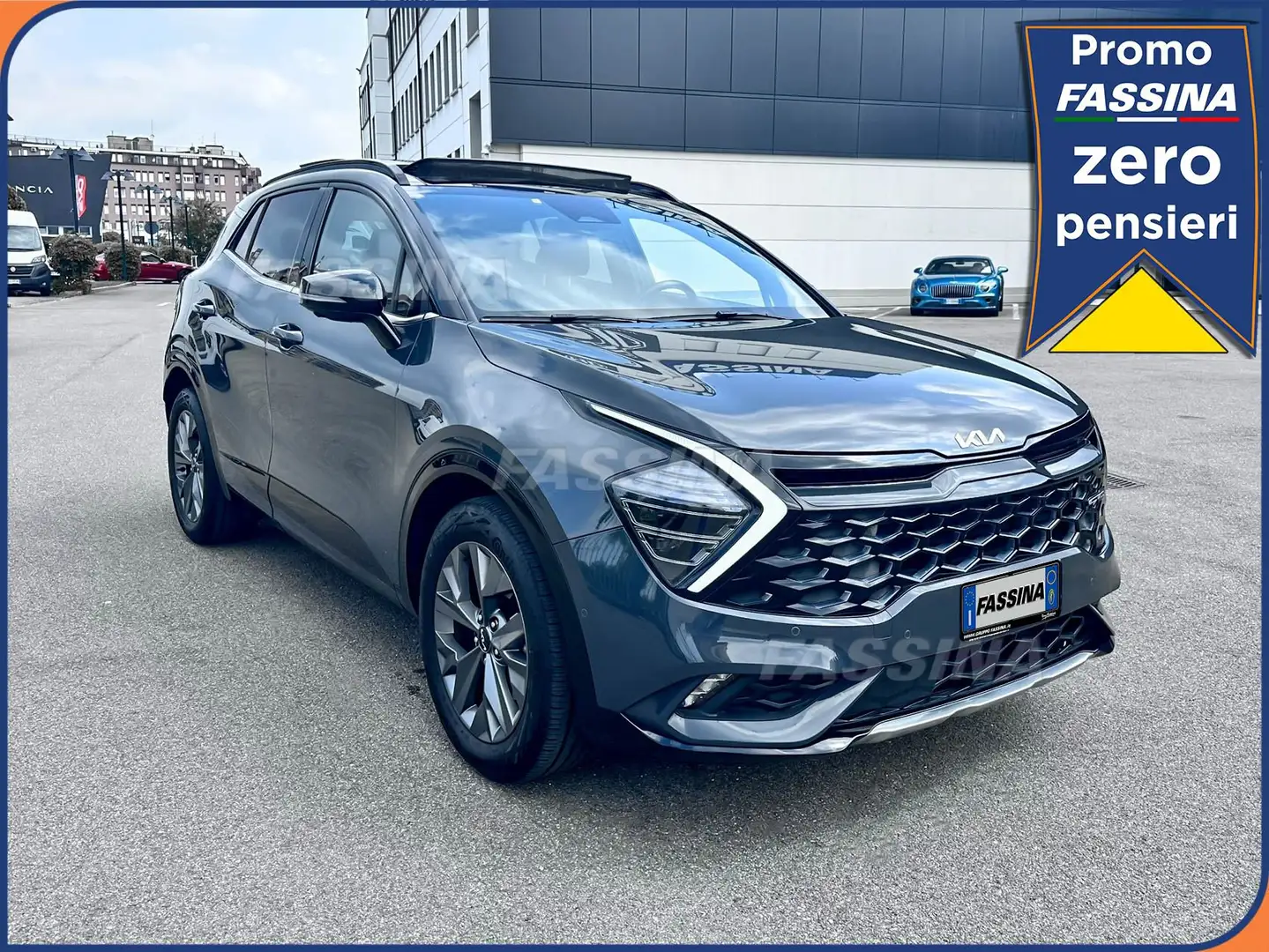 Kia Sportage 1.6 TGDi HEV AT GT-line Plus Grigio - 1