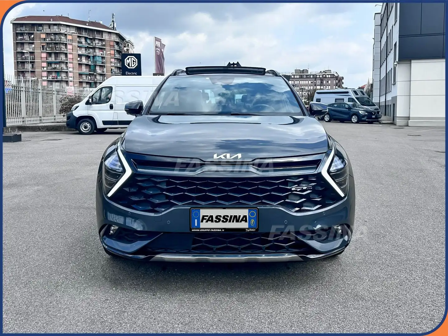 Kia Sportage 1.6 TGDi HEV AT GT-line Plus Grigio - 2