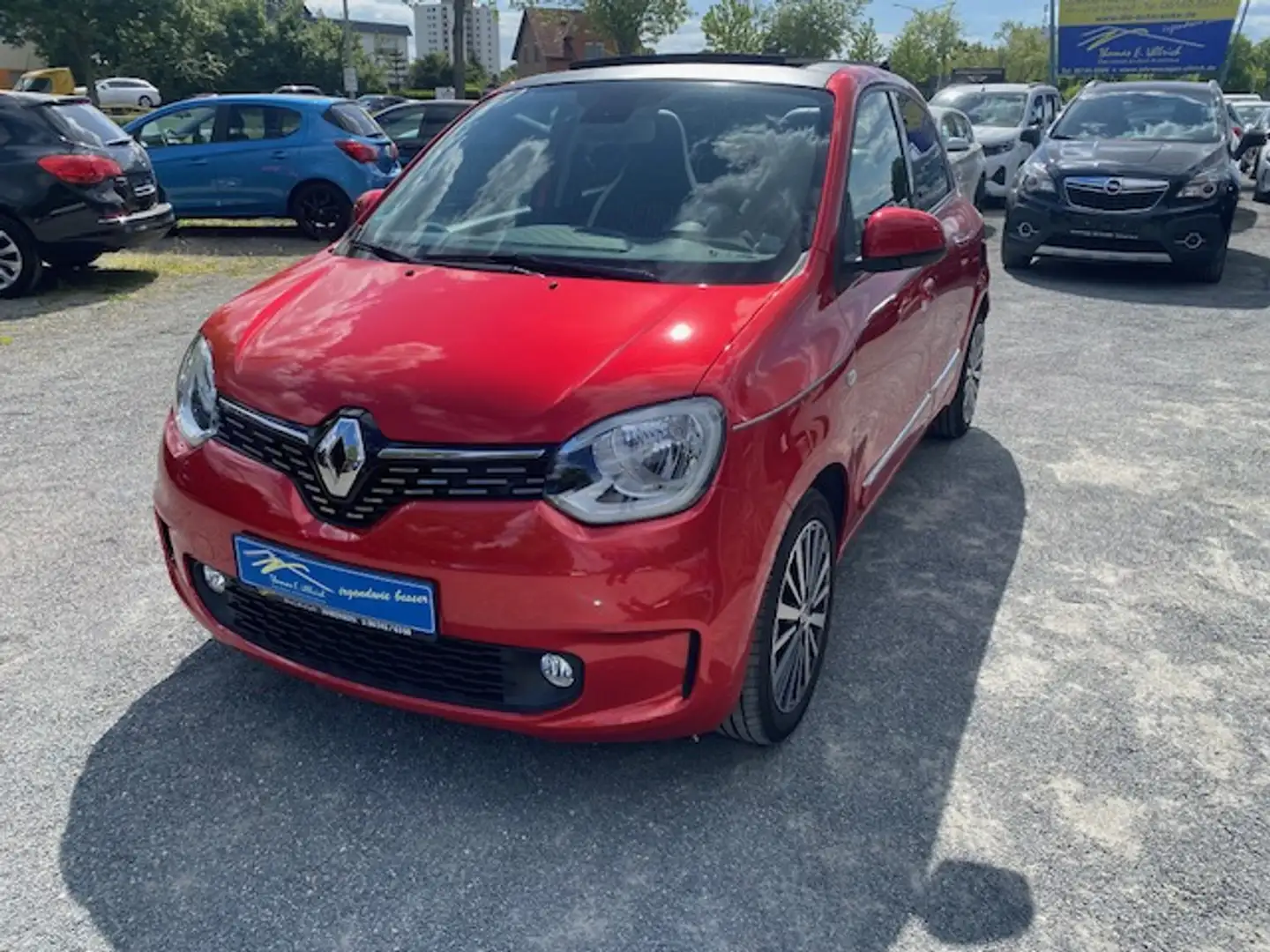 Renault Twingo 1.0 SCe 65 Intens// Faltdach, KlimaAT, Sitzheizung Rouge - 1