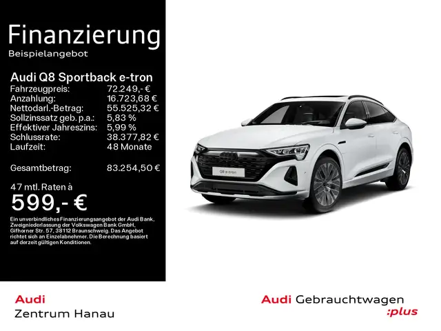 Audi Q8 e-tron Q8 e-tron Sportback 55 quattro advanced*NAVI-PLU