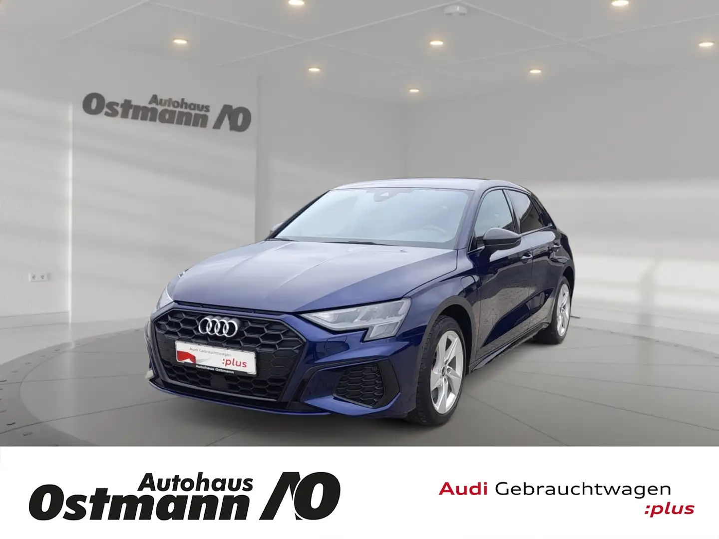 Audi A3 Sportback 45 TFSI e S-Line SHZ Blau - 1