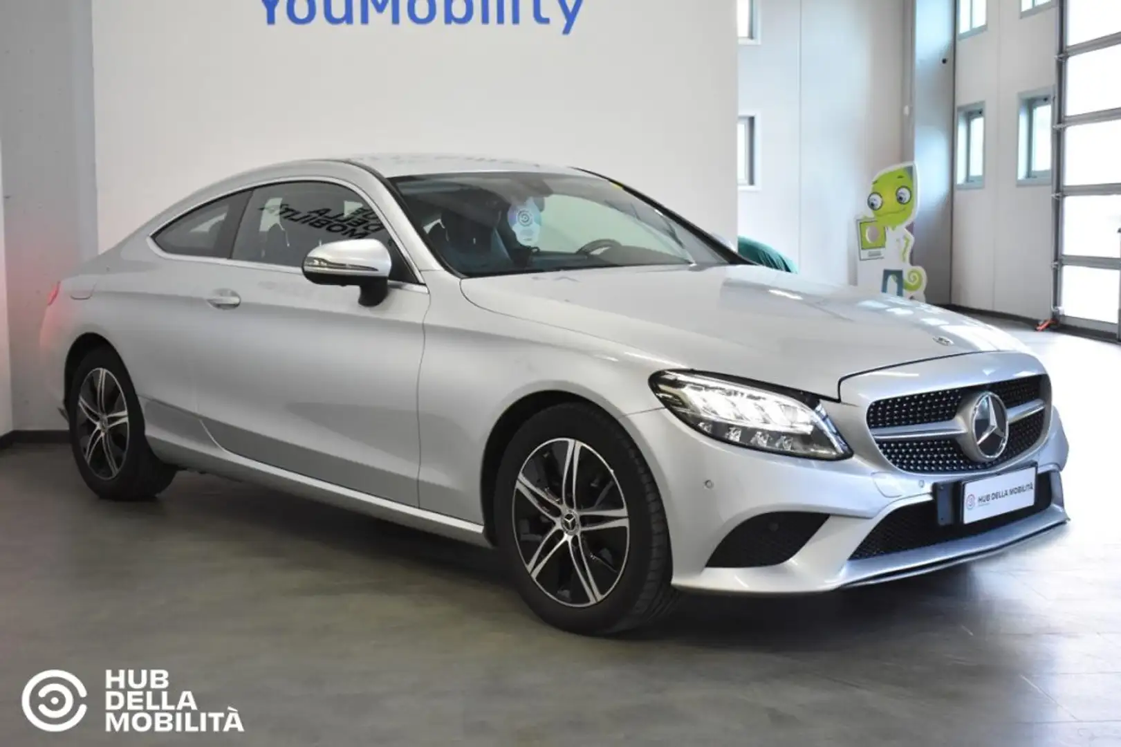 Mercedes-Benz C 220 d Auto 4Matic Coupé Sport Aut. Argento - 2