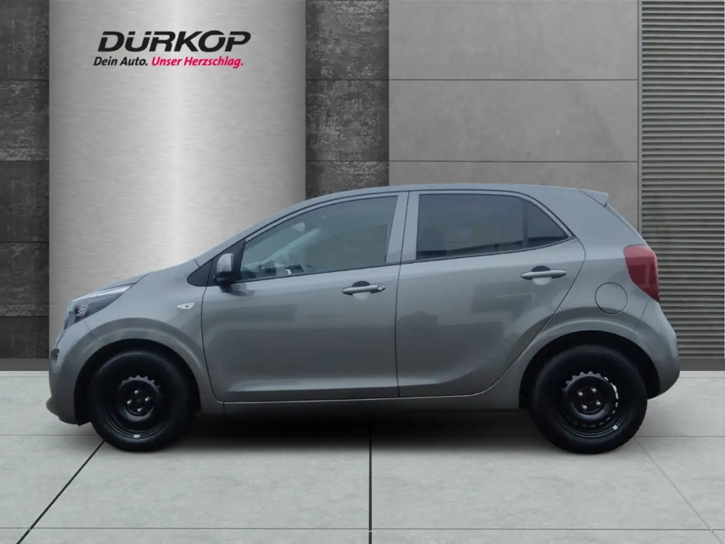 Kia Picanto Vision 1.0 AMT,Sitz- & Lenkradheizung,Rückfahrkame Grau - 2