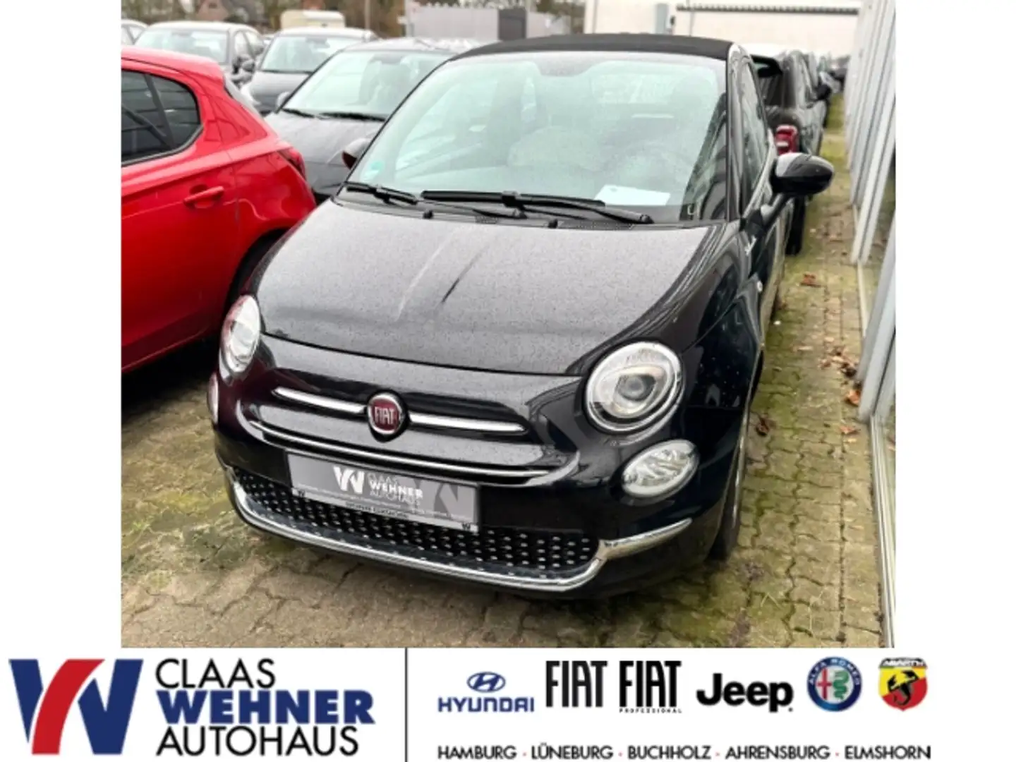 Fiat 500 Fiat 500C MY21 Dolcevita 1.0 Hybrid Faltdach Apple Schwarz - 1