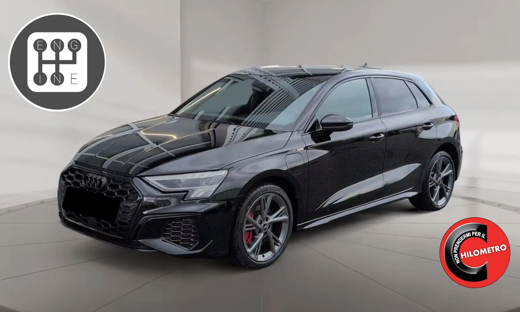 Audi A3 Sportback 45 tfsi e 2X S line**PREZZO REALE* Noir - 1