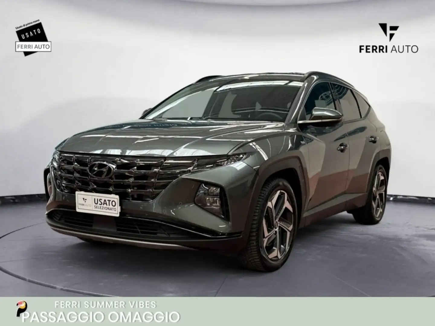 Hyundai TUCSON 1.6 CRDI 48V DCT Exellence Verde - 1