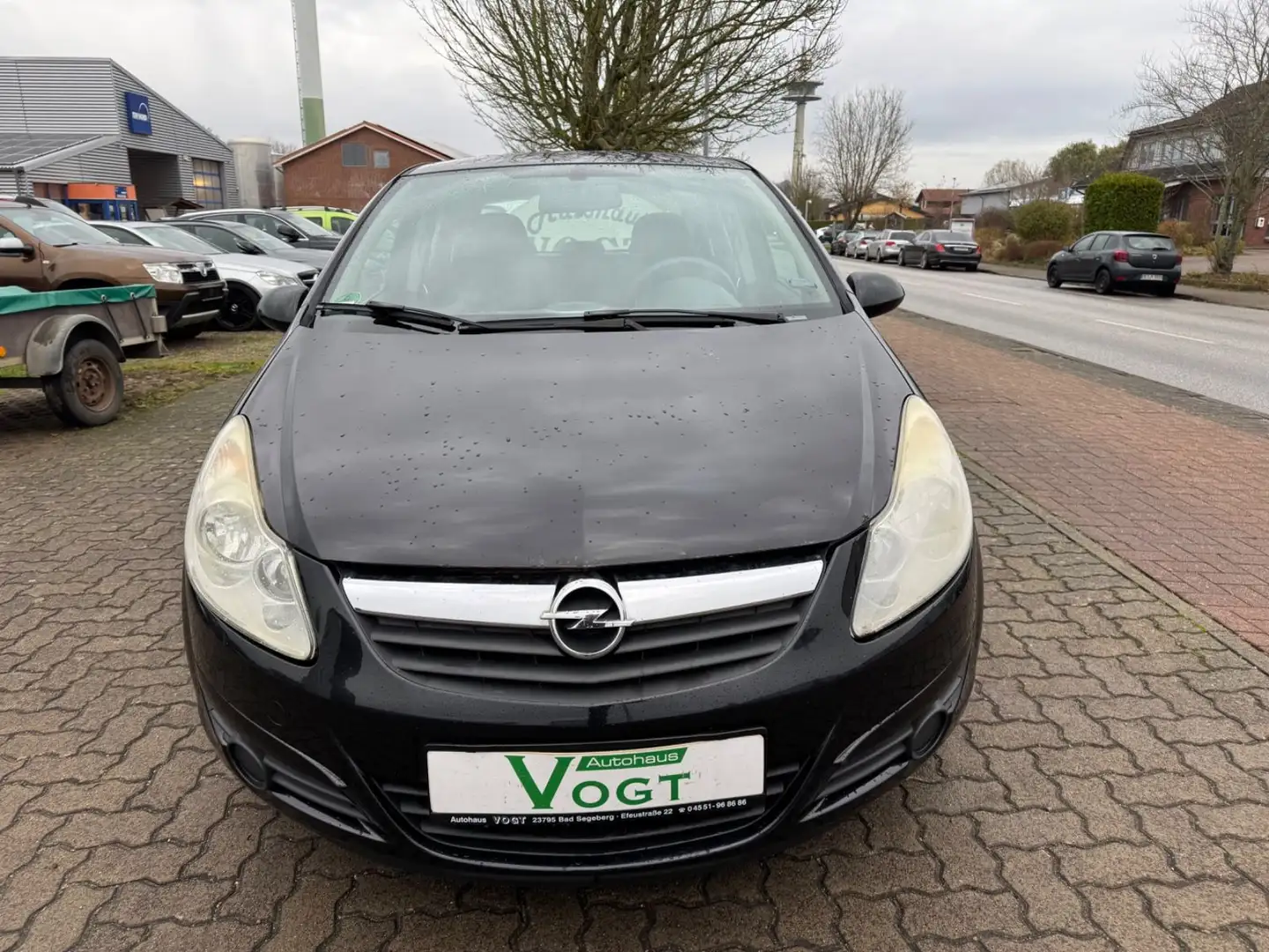 Opel Corsa D Cosmo Klima Temp Schwarz - 2