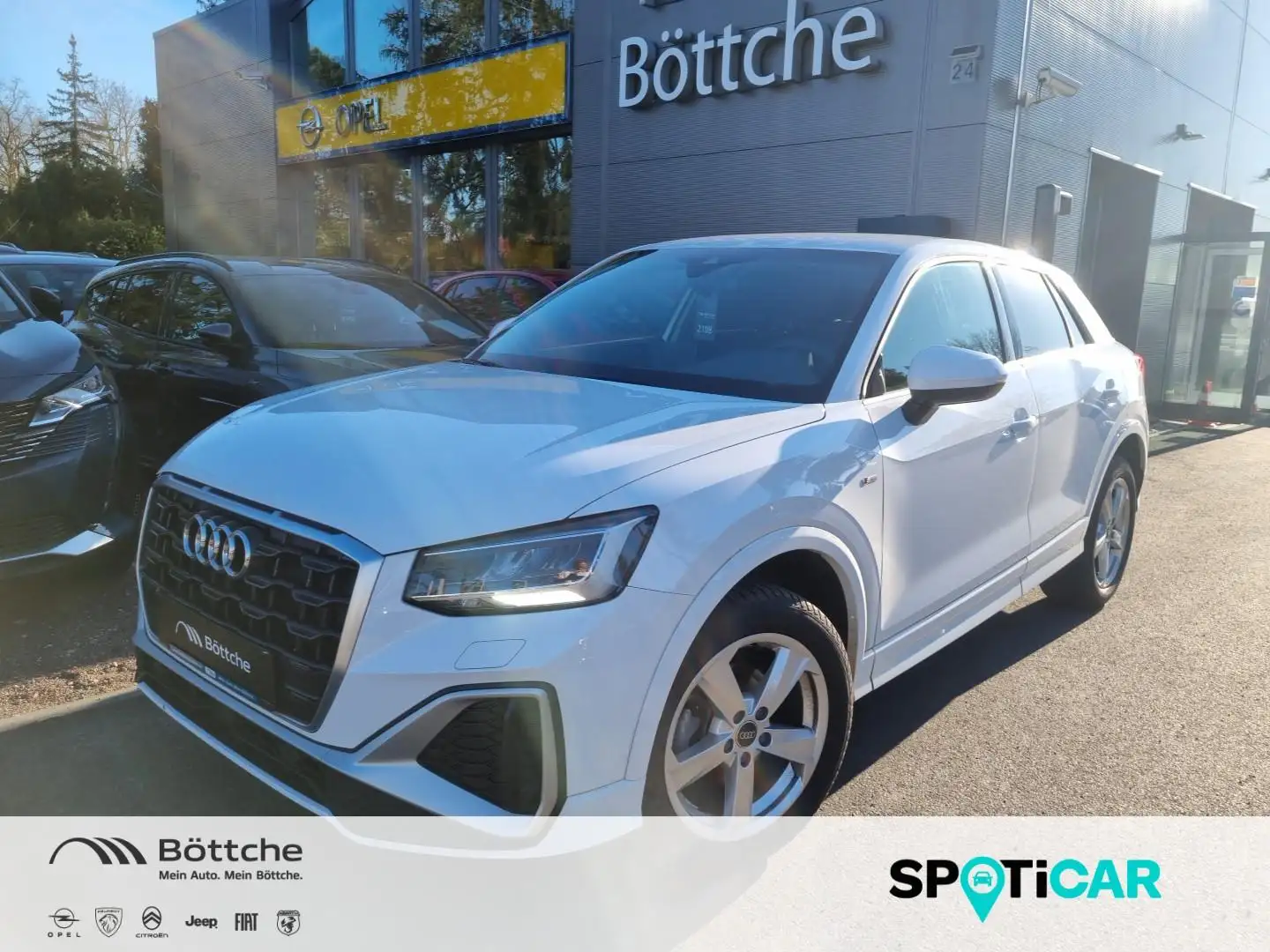 Audi Q2 30 TFSI S line LED/Navi/SHZ/DAB/Allwetter Weiß - 1