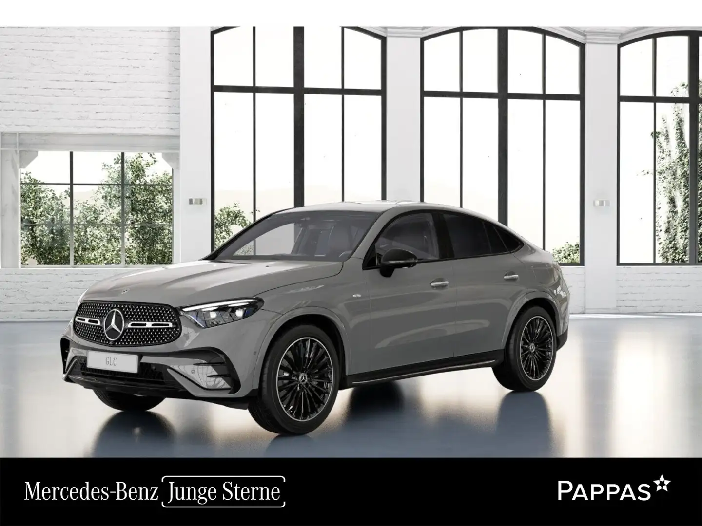 Mercedes-Benz GLC 300 de 4MATIC Coupé mit EQ Hybrid Technologie Grau - 1