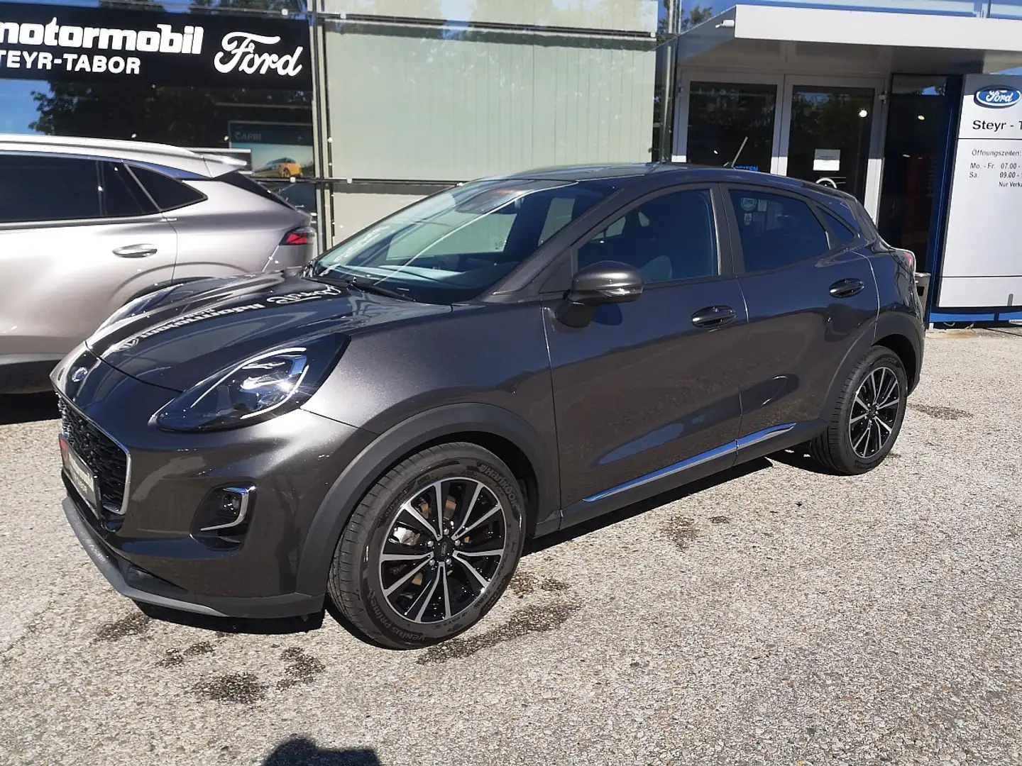 Ford Puma 1,0 EcoBoost Hybrid Titanium Gris - 1
