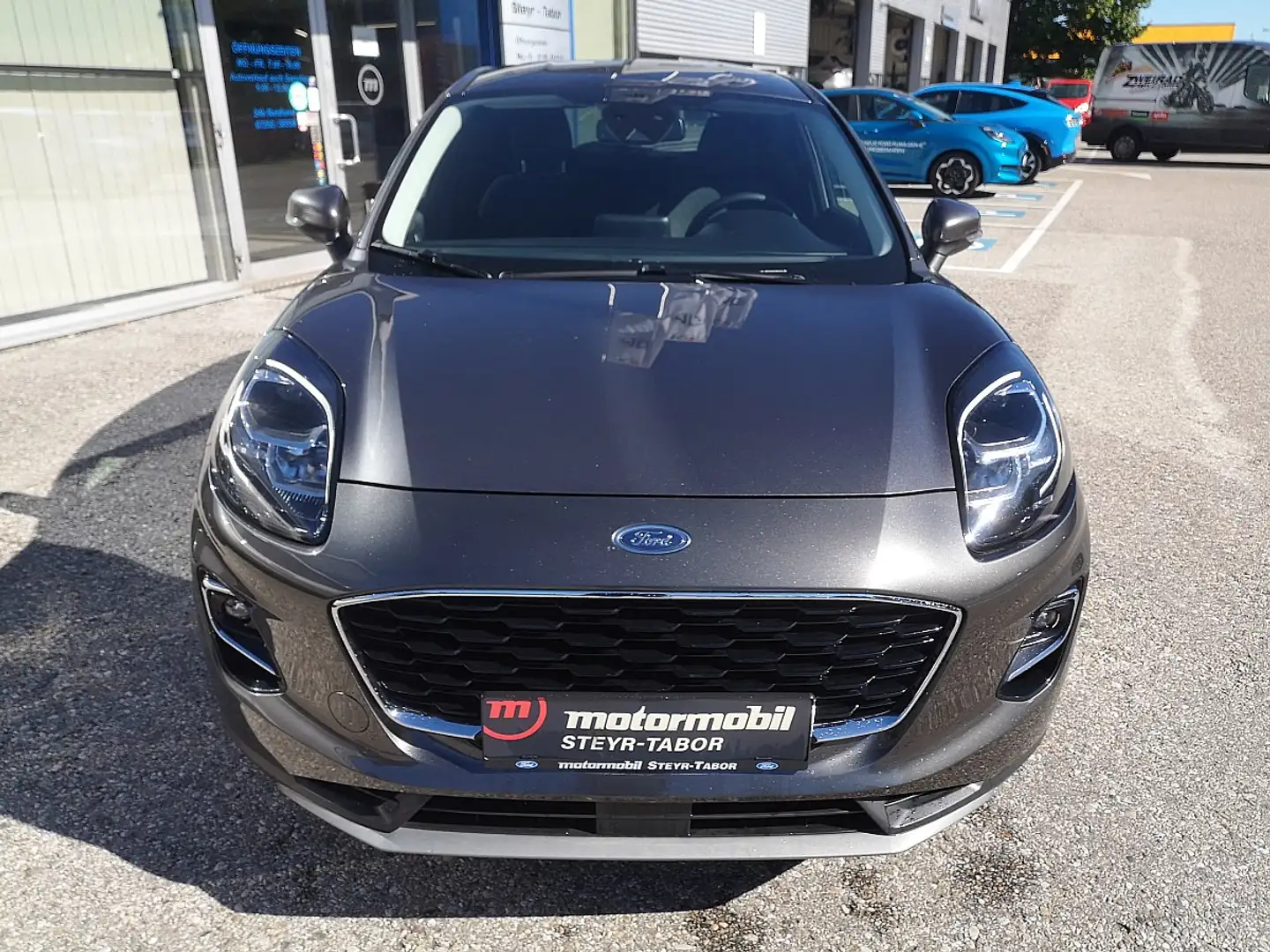 Ford Puma 1,0 EcoBoost Hybrid Titanium Gris - 2