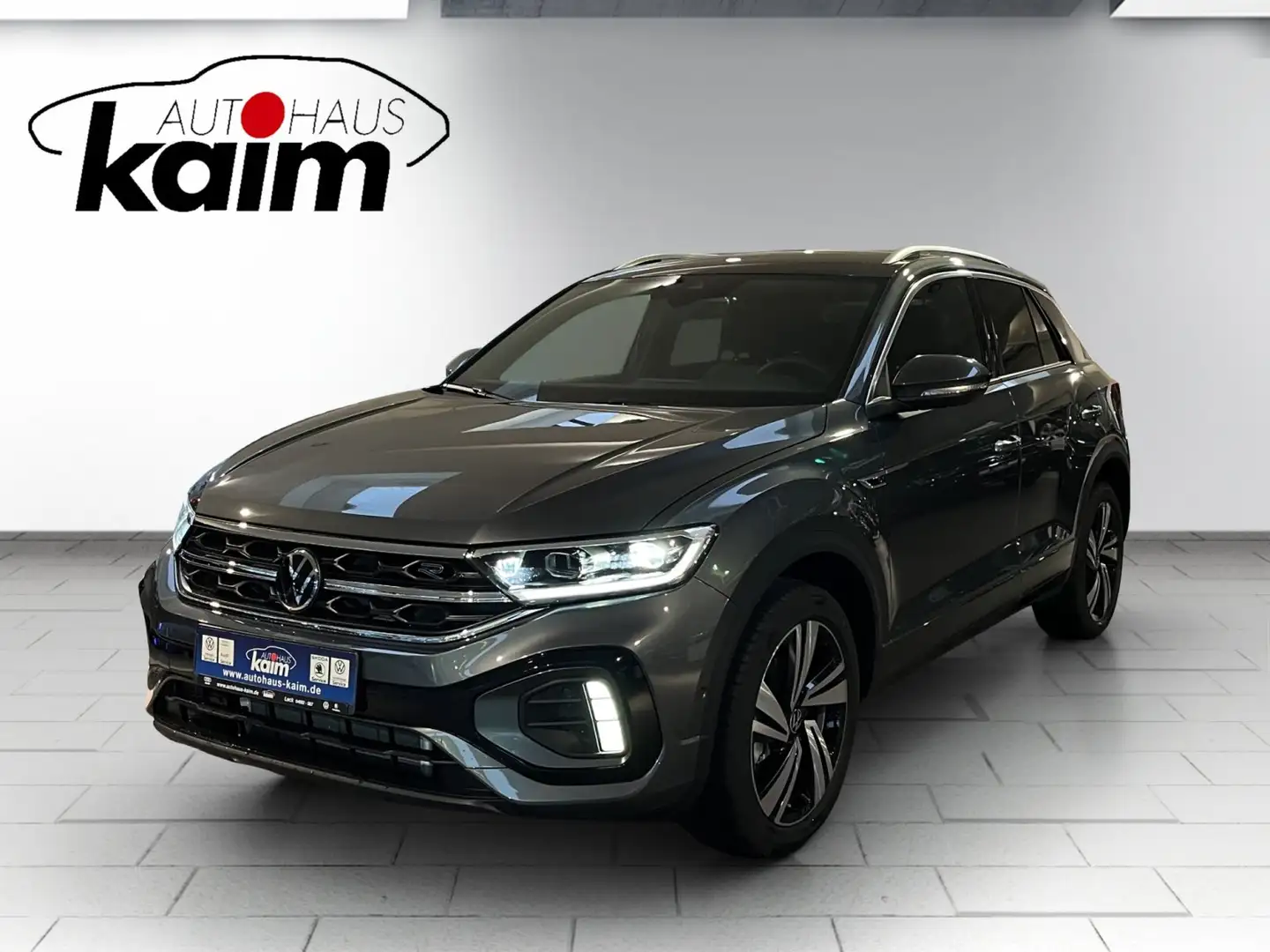 Volkswagen T-Roc 1.5 TSI   R-Line DSG+LED+ACC+DIGITALCOCKPIT Gris - 1