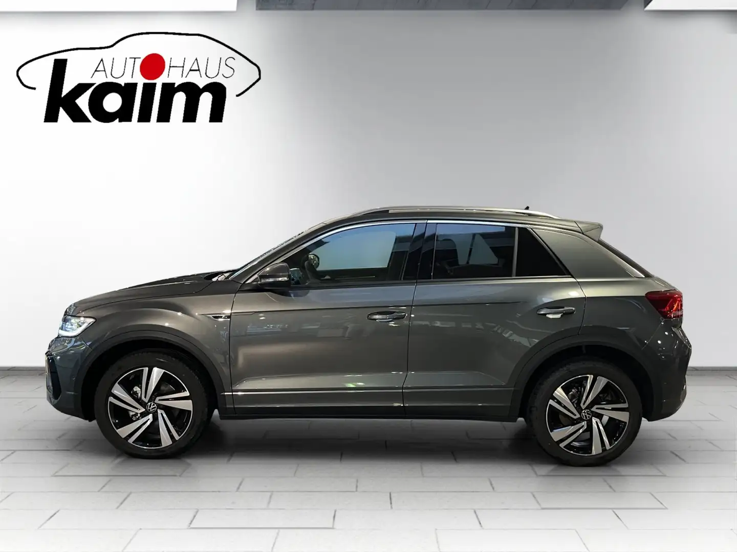 Volkswagen T-Roc 1.5 TSI   R-Line DSG+LED+ACC+DIGITALCOCKPIT Gris - 2