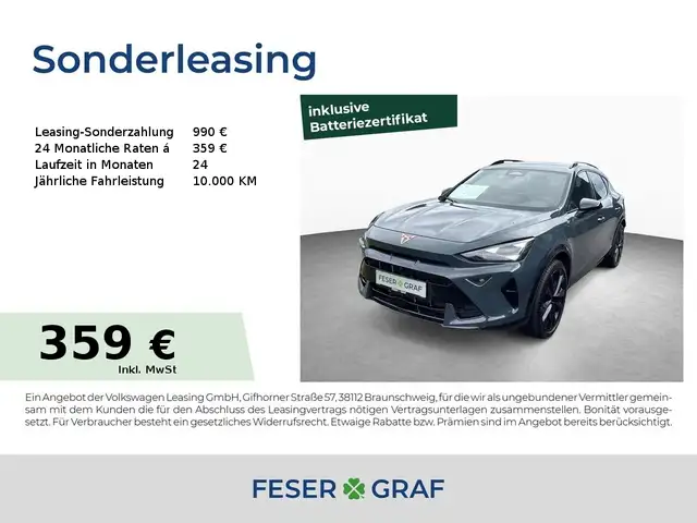 Cupra Formentor 1.5 TSI e Hybrid 200 kW VZ Black Edition