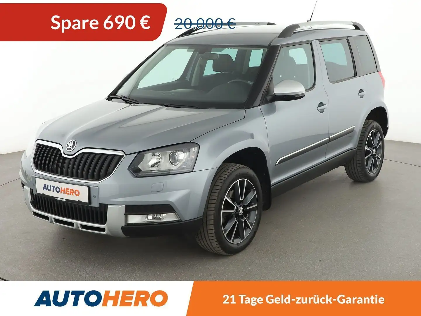 Skoda Yeti 1.4 TSI Style Outdoor 4x4 Aut.*BI-XENON*TEMPO*CAM* Gris - 1