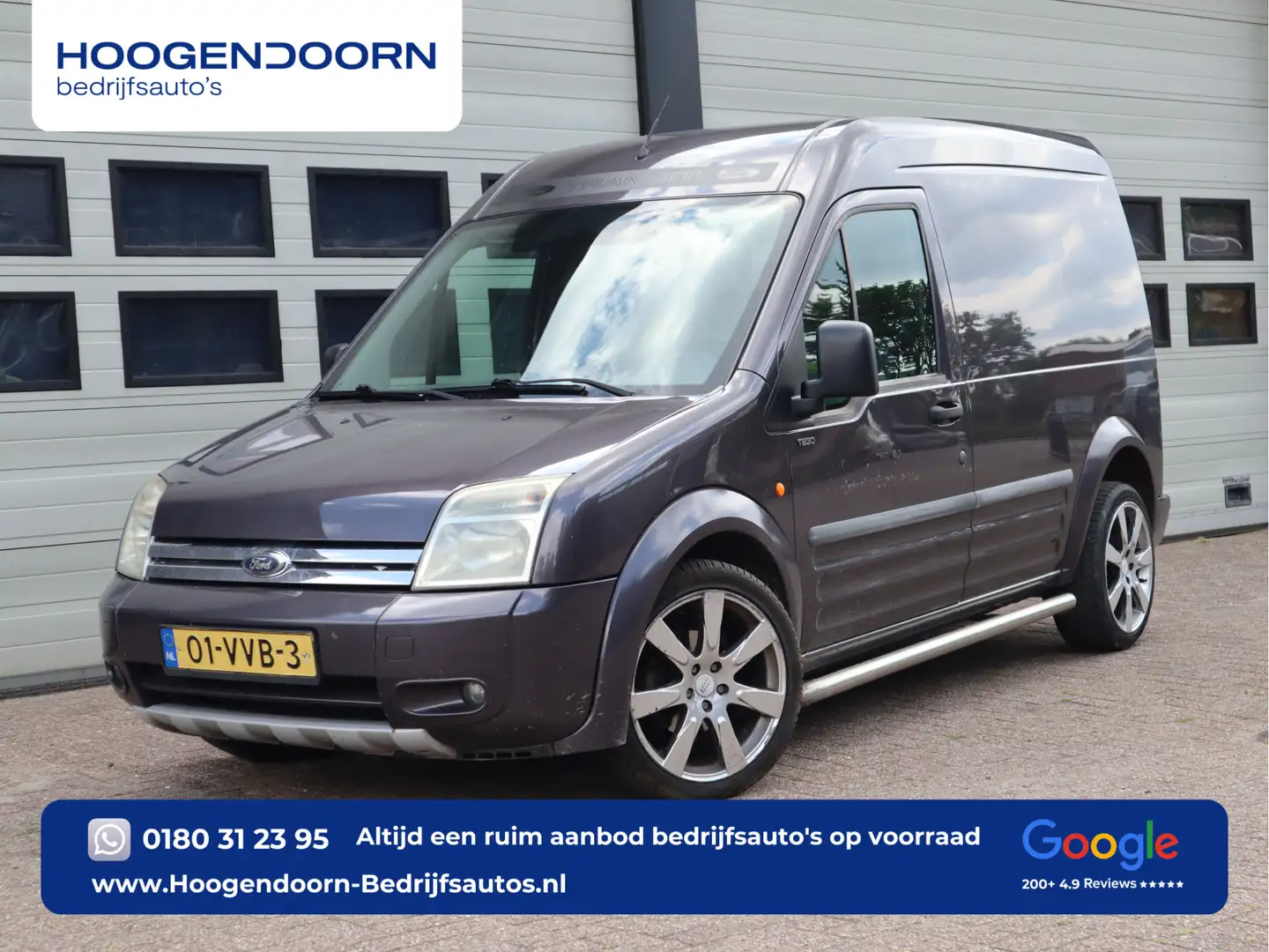 Ford Transit Connect 1.8 TDCi 111pk L1H2 - Airco - Trekhaak Grijs - 1