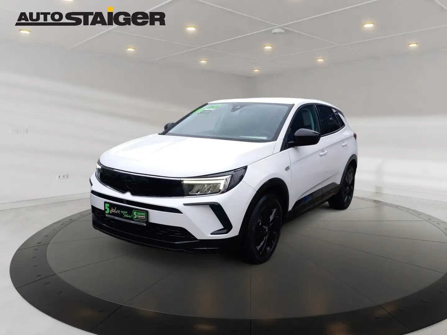 Opel Grandland 1.2 Turbo GS Line Klima, PDC, SHZ, Navi Blanc - 2