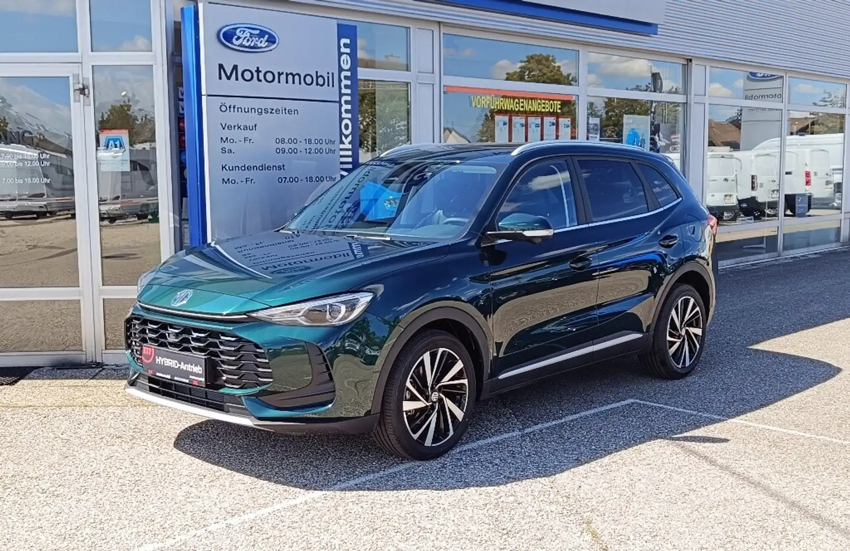 MG ZS 1.5 Hybrid+ Luxury Grün - 1
