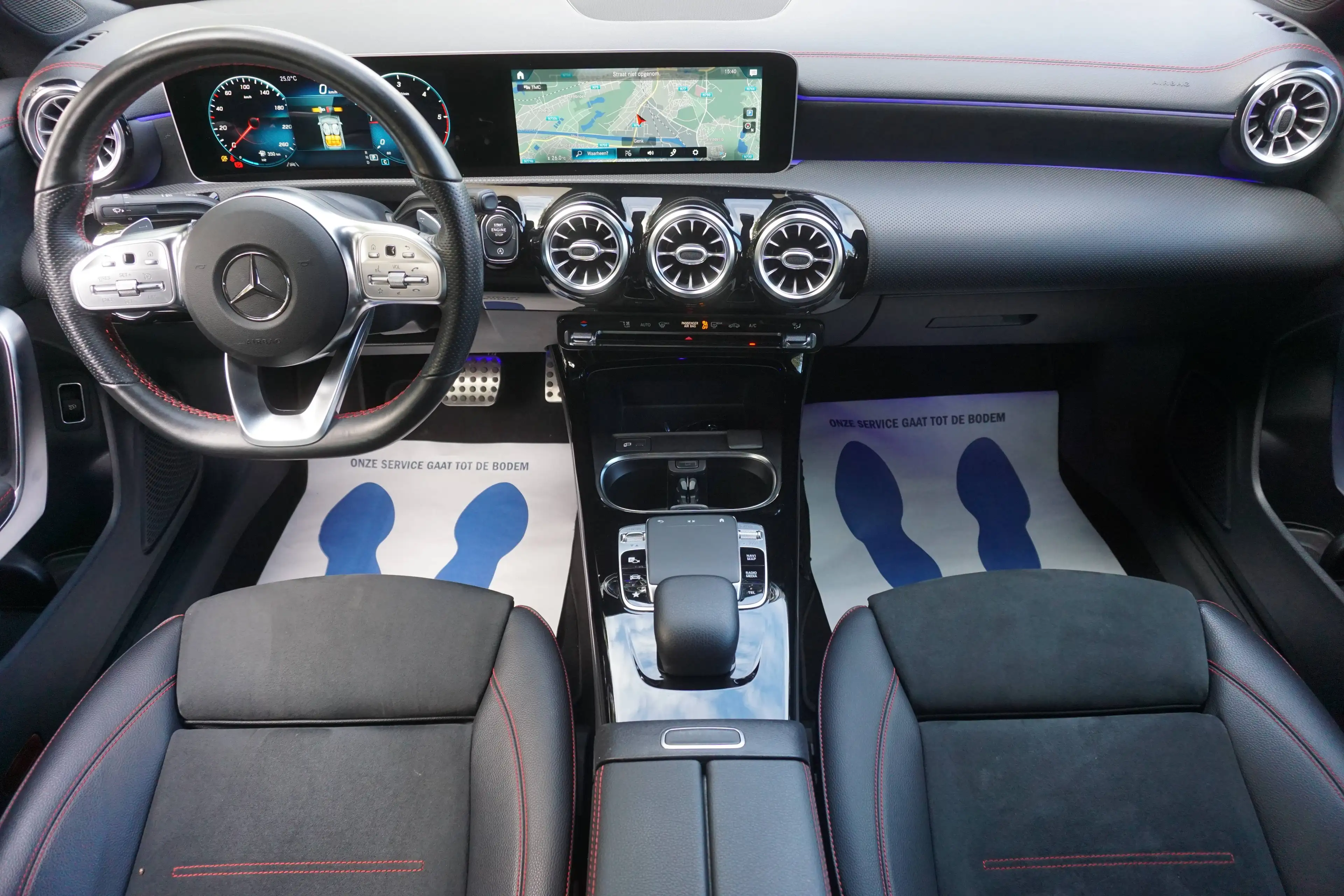 Mercedes-Benz CLA 180 CLA 180 d-Amg-Pack-Navi-ParkeerS-CruiseC-Airco-Garantie — photo 9