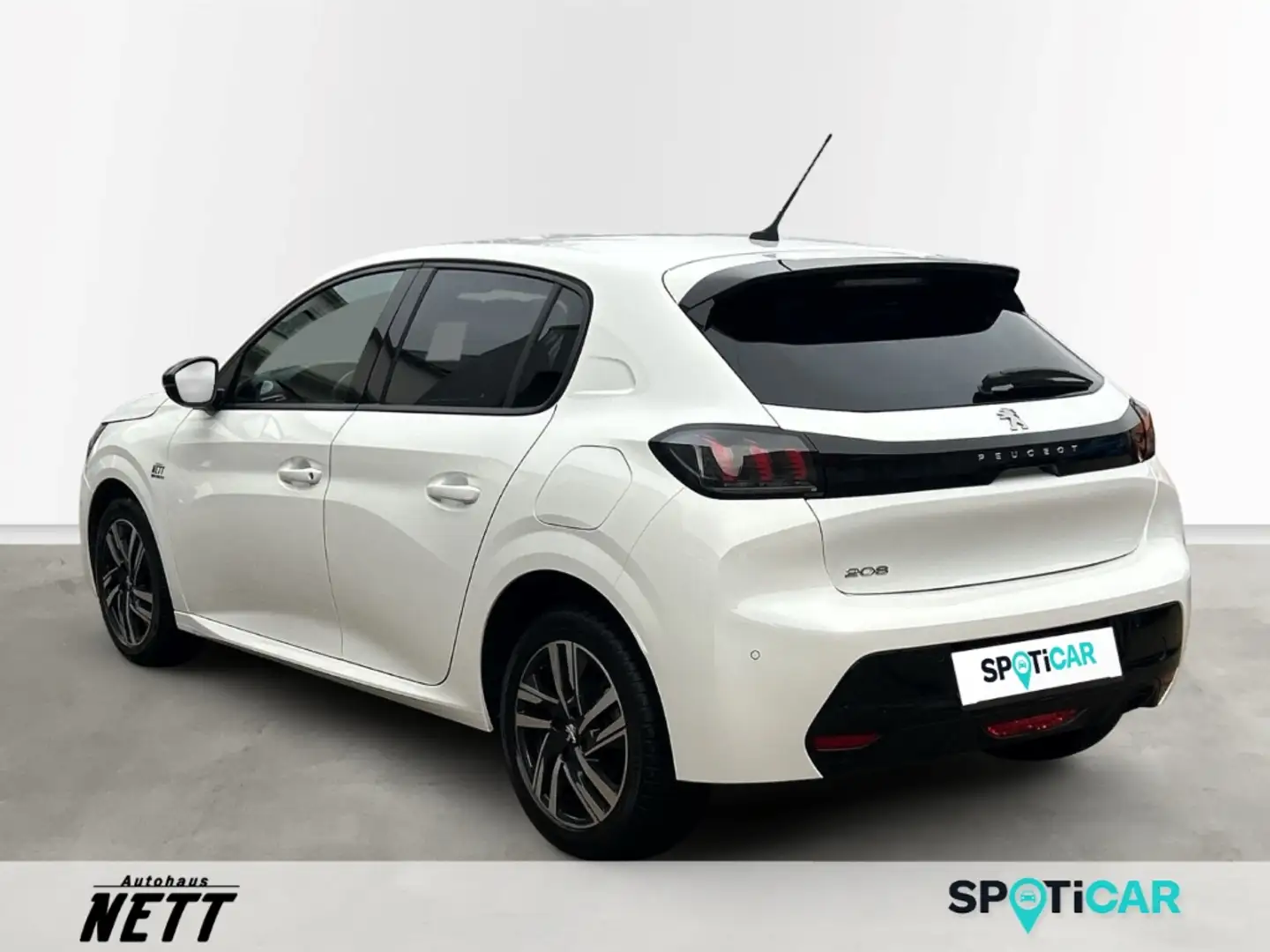 Peugeot 208 Allure BlueHDi 100 MT6 Weiß - 2