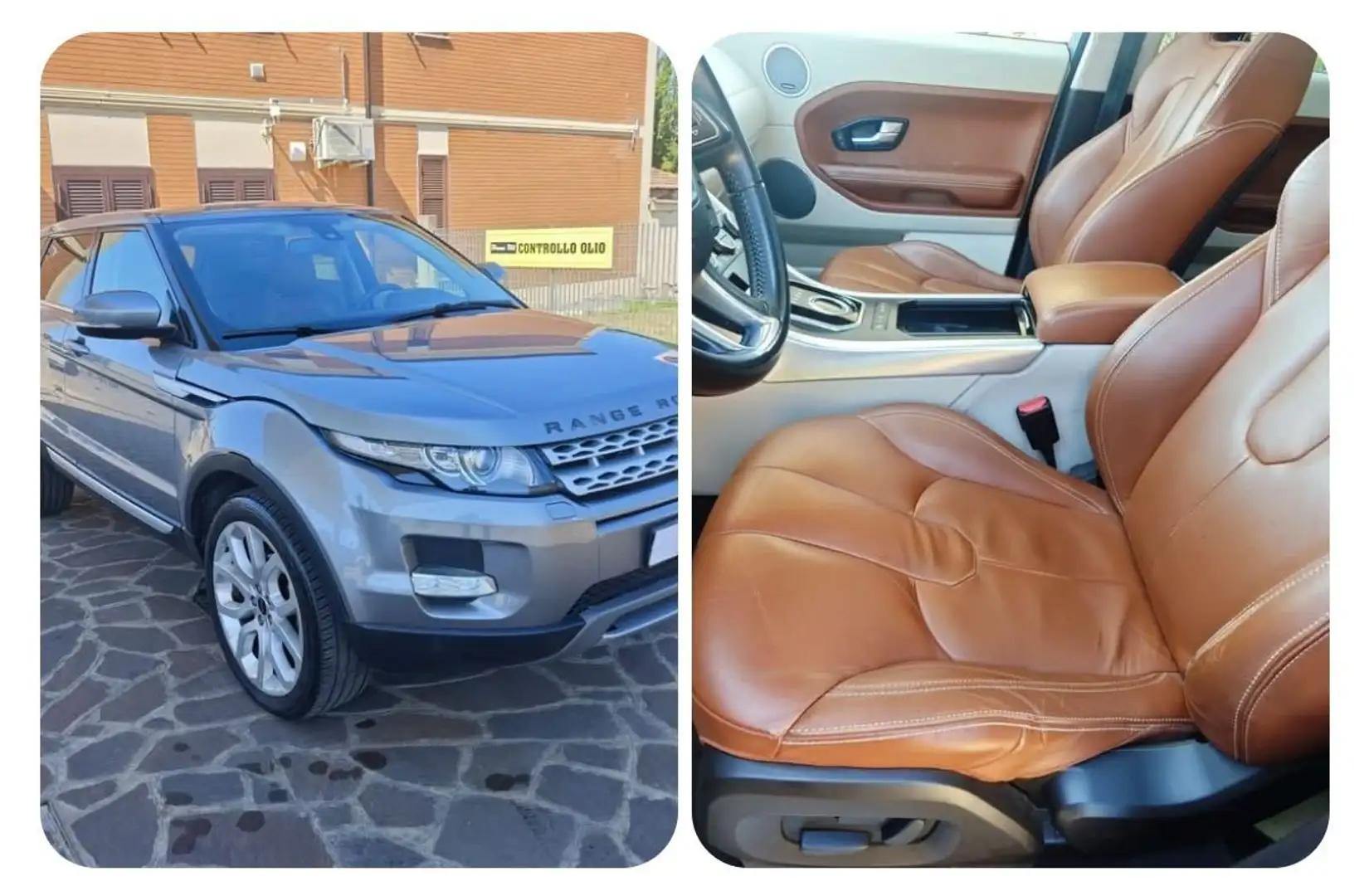 Land Rover Range Rover Evoque 5p 2.2 sd4 Prestige 190cv UNICO PROPR TAGL UFFICI Grijs - 1
