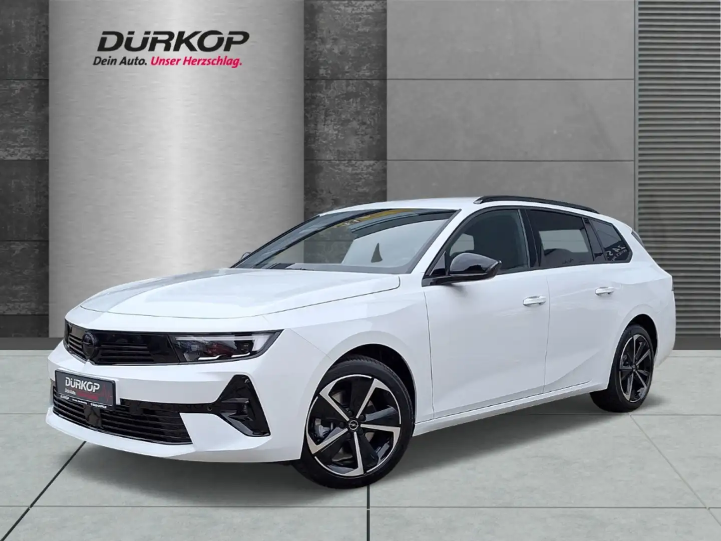 Opel Astra Tourer GS Automatik Navi 360°Kamera HUD Soundsyste Wit - 1