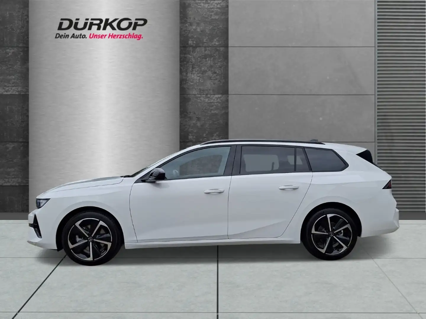 Opel Astra Tourer GS Automatik Navi 360°Kamera HUD Soundsyste Wit - 2