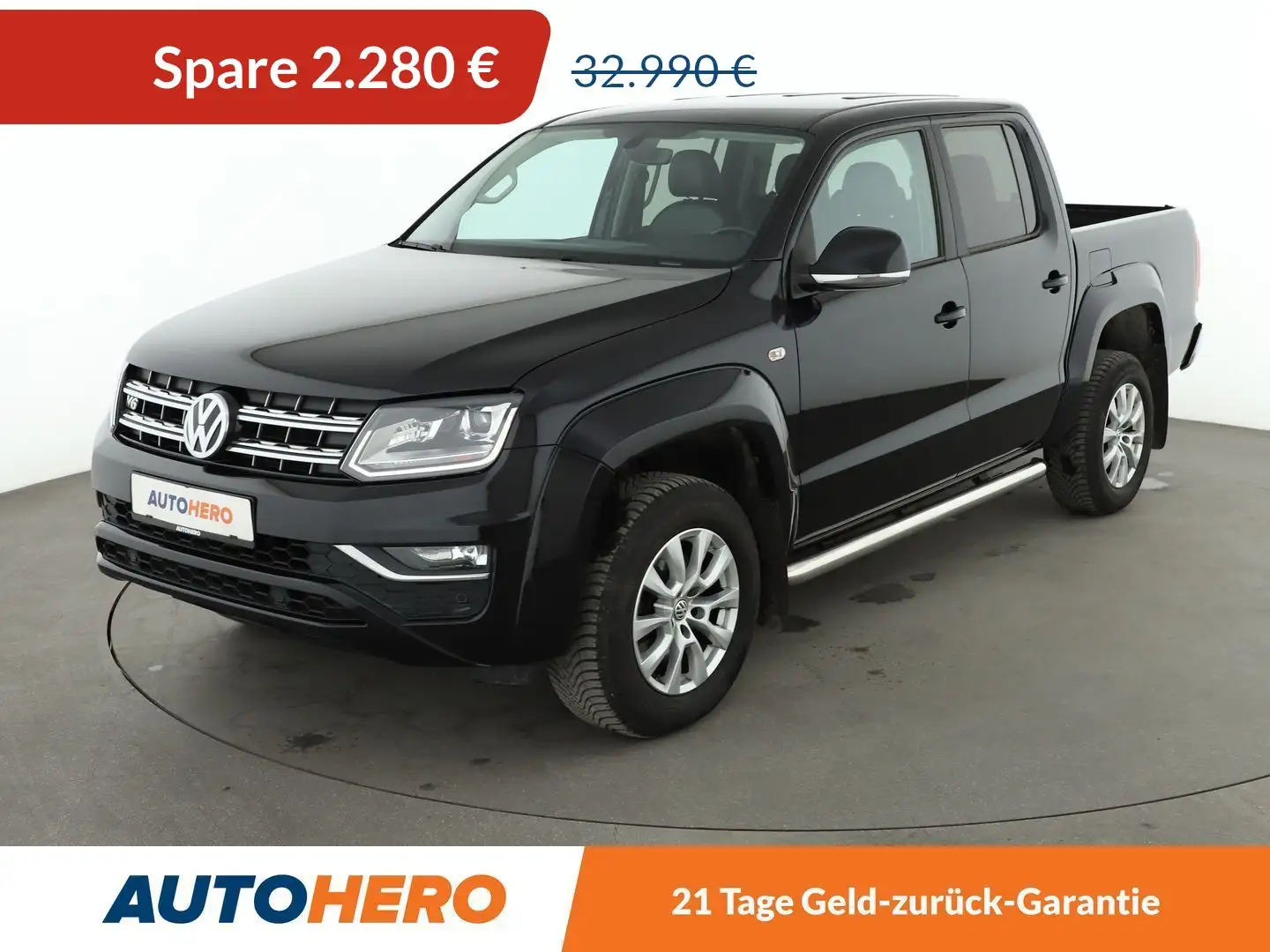 Volkswagen Amarok 3.0 V6 TDI Highline DoubleCab 4M Aut.*NAVI*CAM* Schwarz - 1