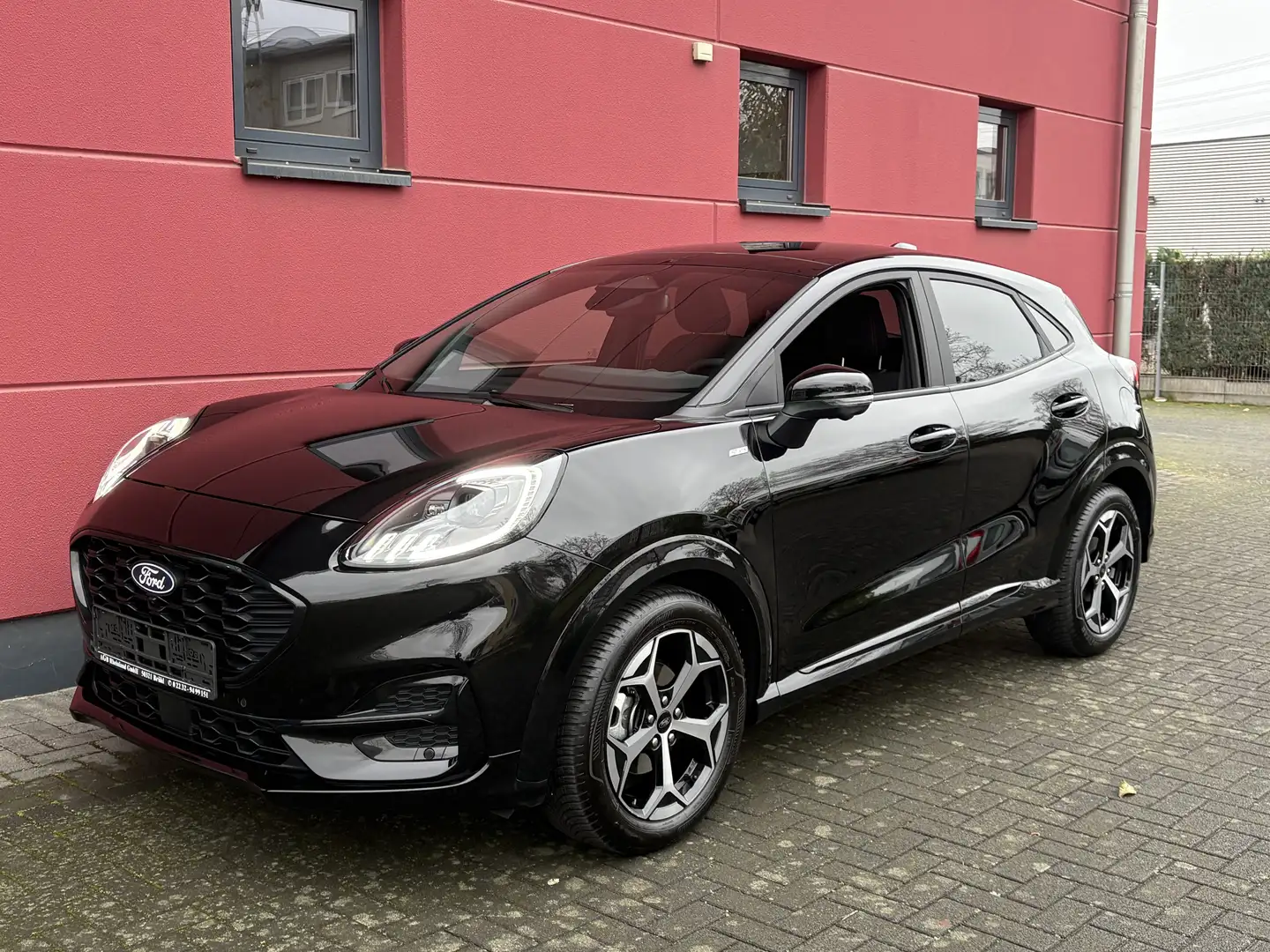 Ford Puma HYBRID AUT. FACELIFT 155PS ST-LINE GLASDACH 1-HAND Noir - 1