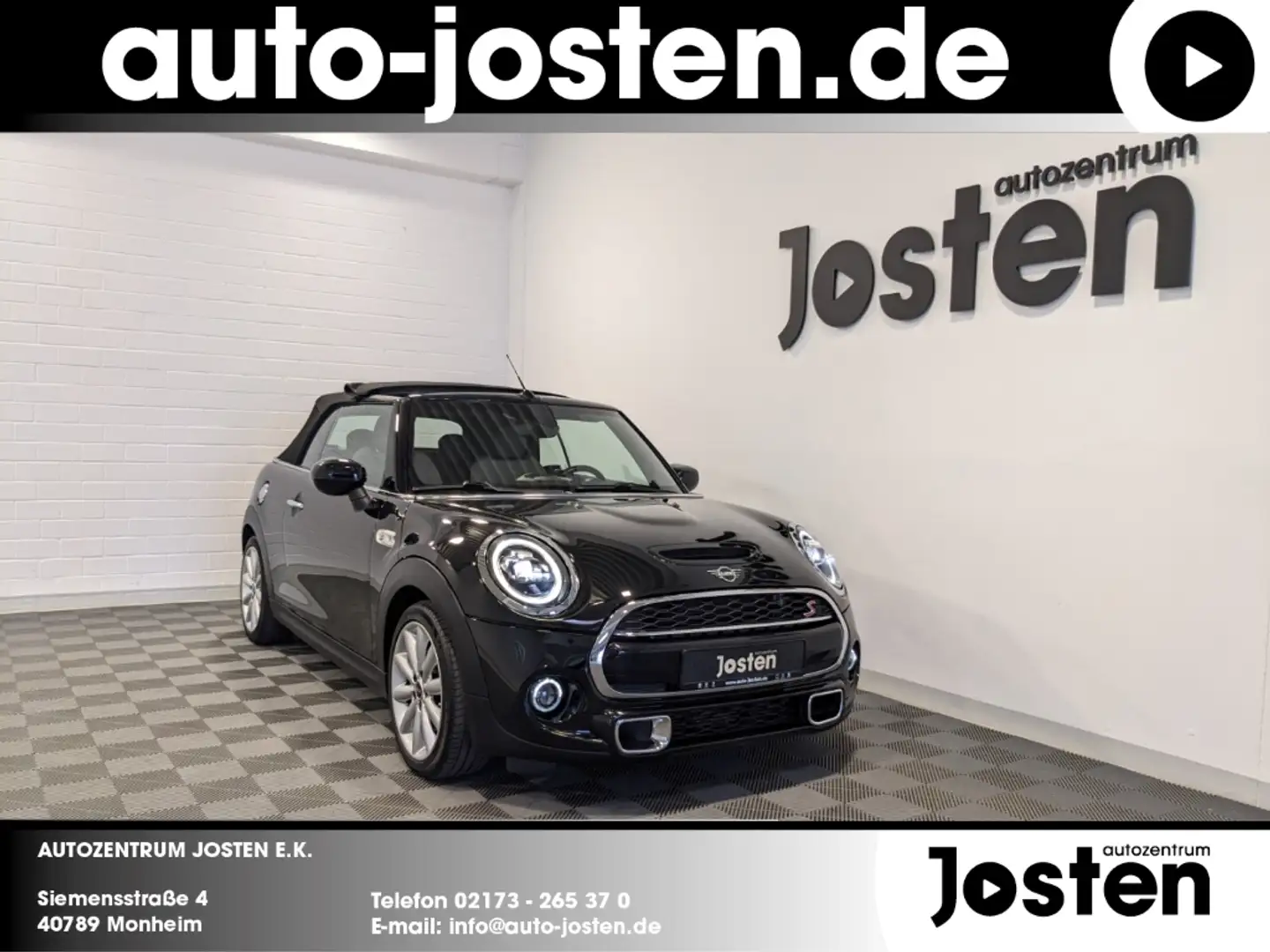MINI Cooper S Cabrio Chili Boost Navi Sitzhzg. PDC LED DCC Чорний - 1
