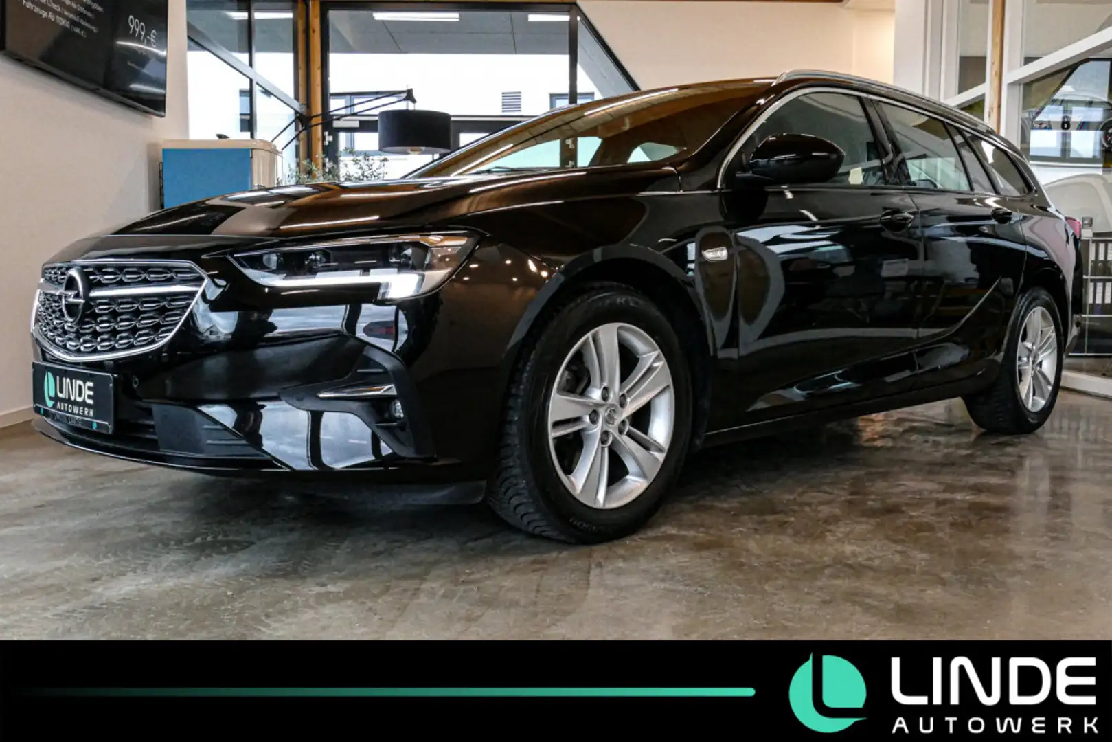 Opel Insignia Elegance |LED|NAVI|SHZ|CARPLAY|SPURH. Zwart - 1