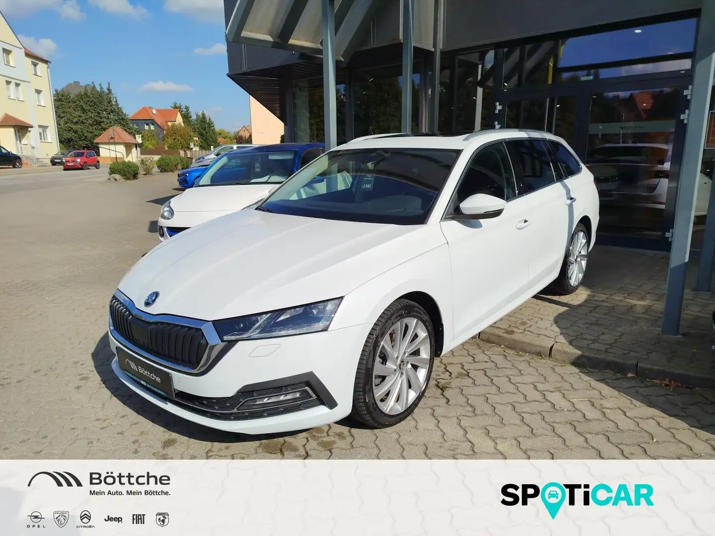 Skoda Octavia Style 2.0 TDI DSG*LEDER*PANORAMADACH*STANDHEIZUNG Weiß - 1