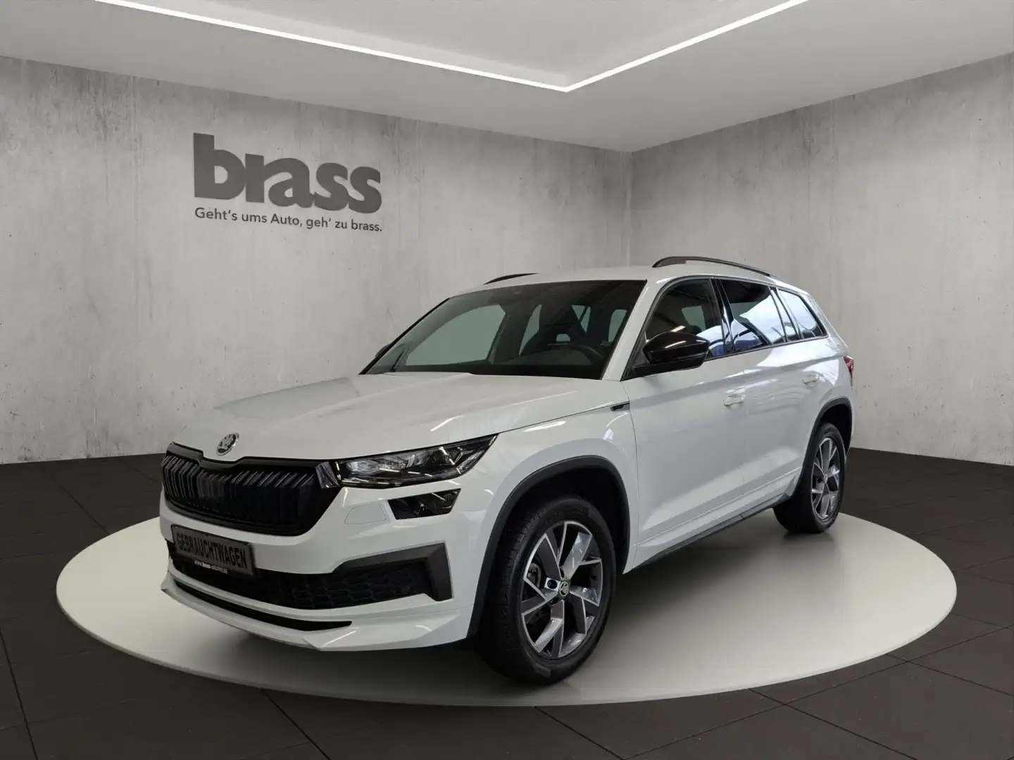 Skoda Kodiaq Sportline 2.0 TDI 7-Gang DSG Blanc - 1
