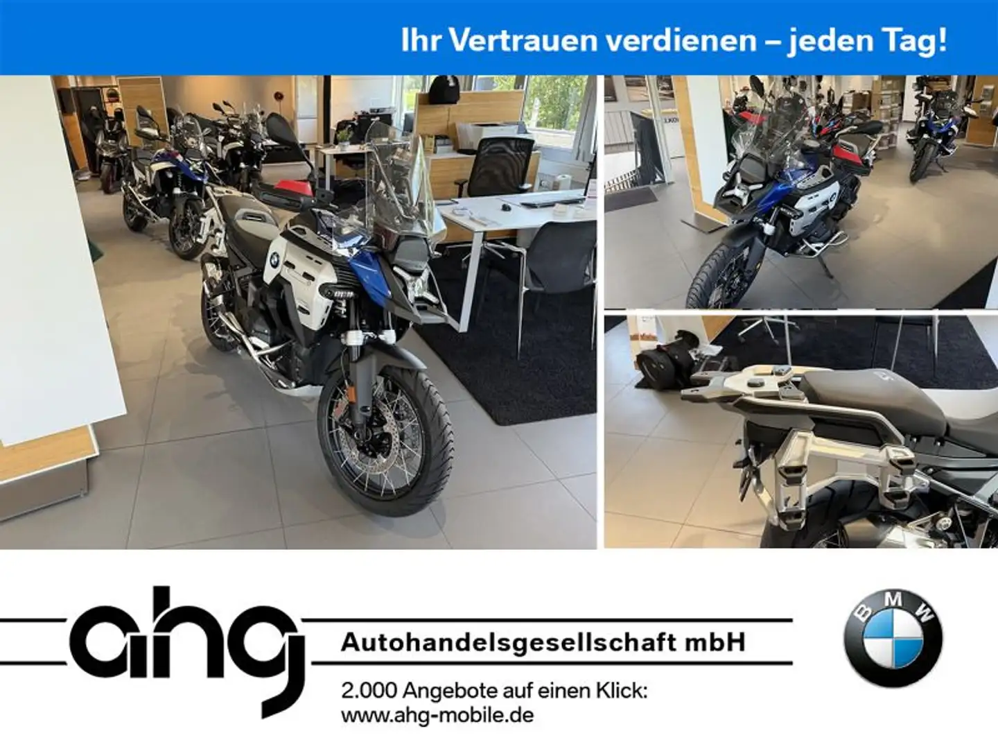 BMW R1300 GS Adventure Automatik - sofort verfügbar Mavi - 1