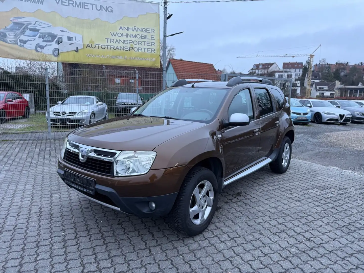 Dacia Duster 1.6i Prestige Klima Media Leder Tüv Neu Braun - 1