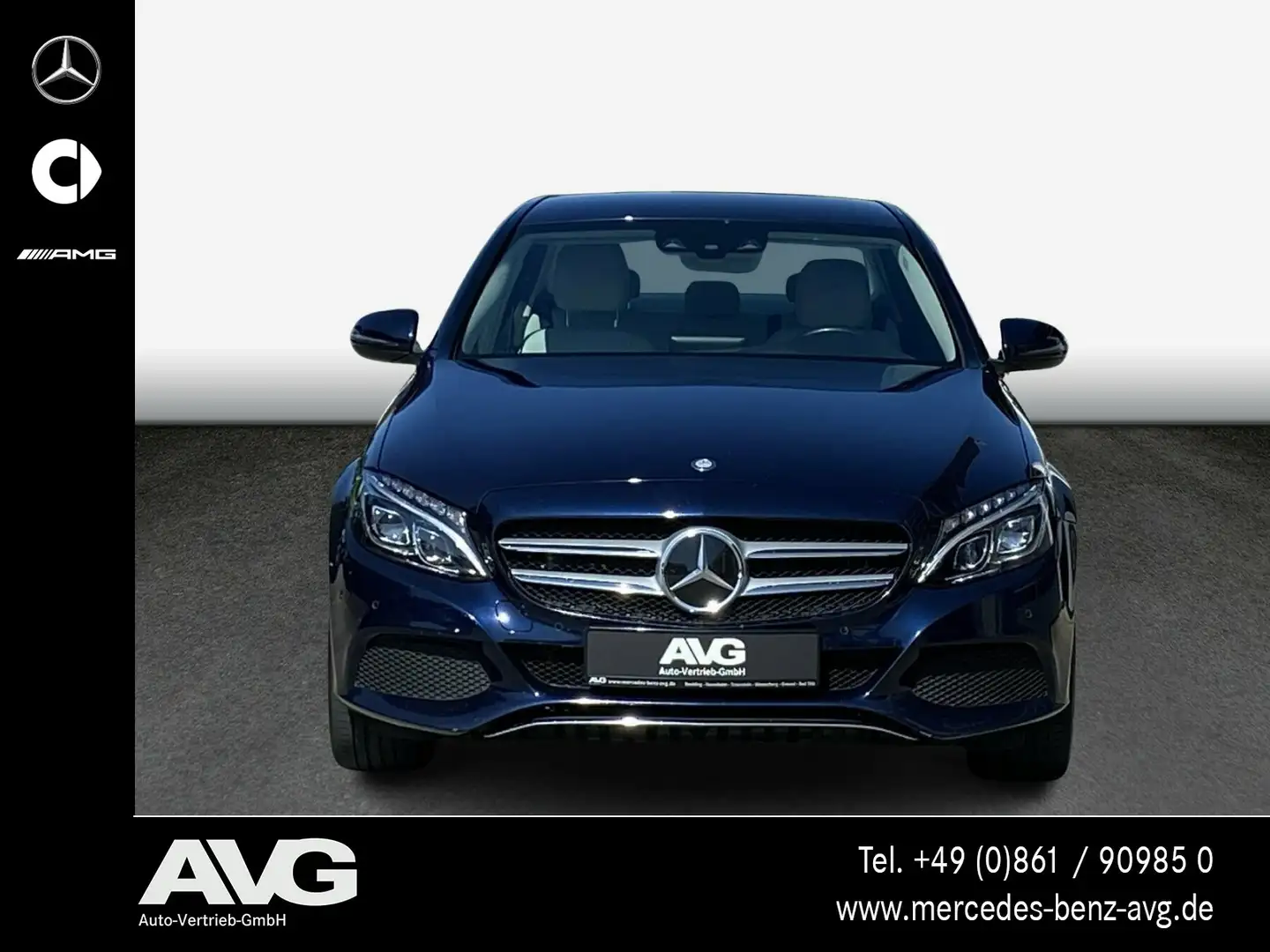 Mercedes-Benz C 250 C 250 d 4M Multibeam AHK Distronic Klima Navi Blau - 2